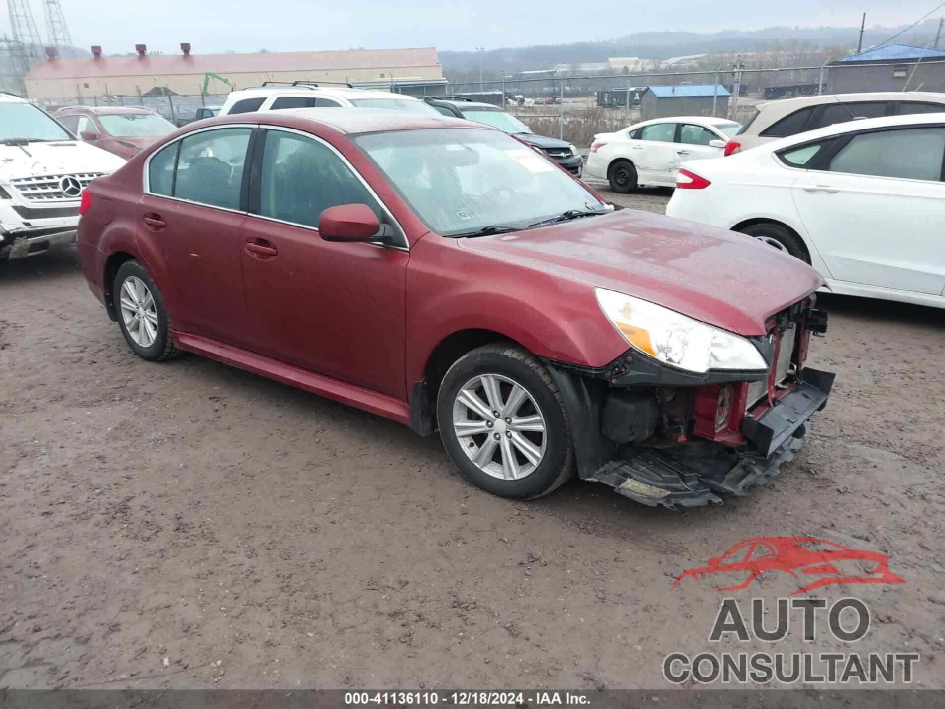 SUBARU LEGACY 2012 - 4S3BMBG60C3006564