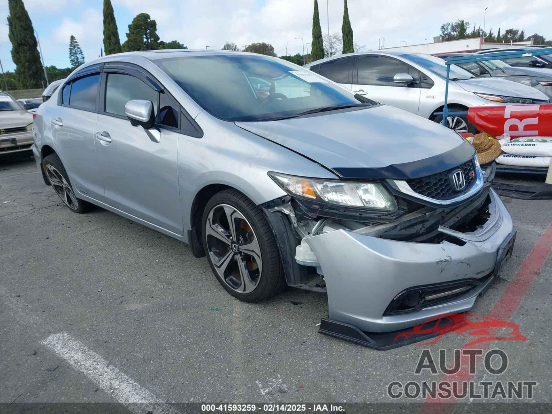 HONDA CIVIC 2015 - 2HGFB6E59FH705123