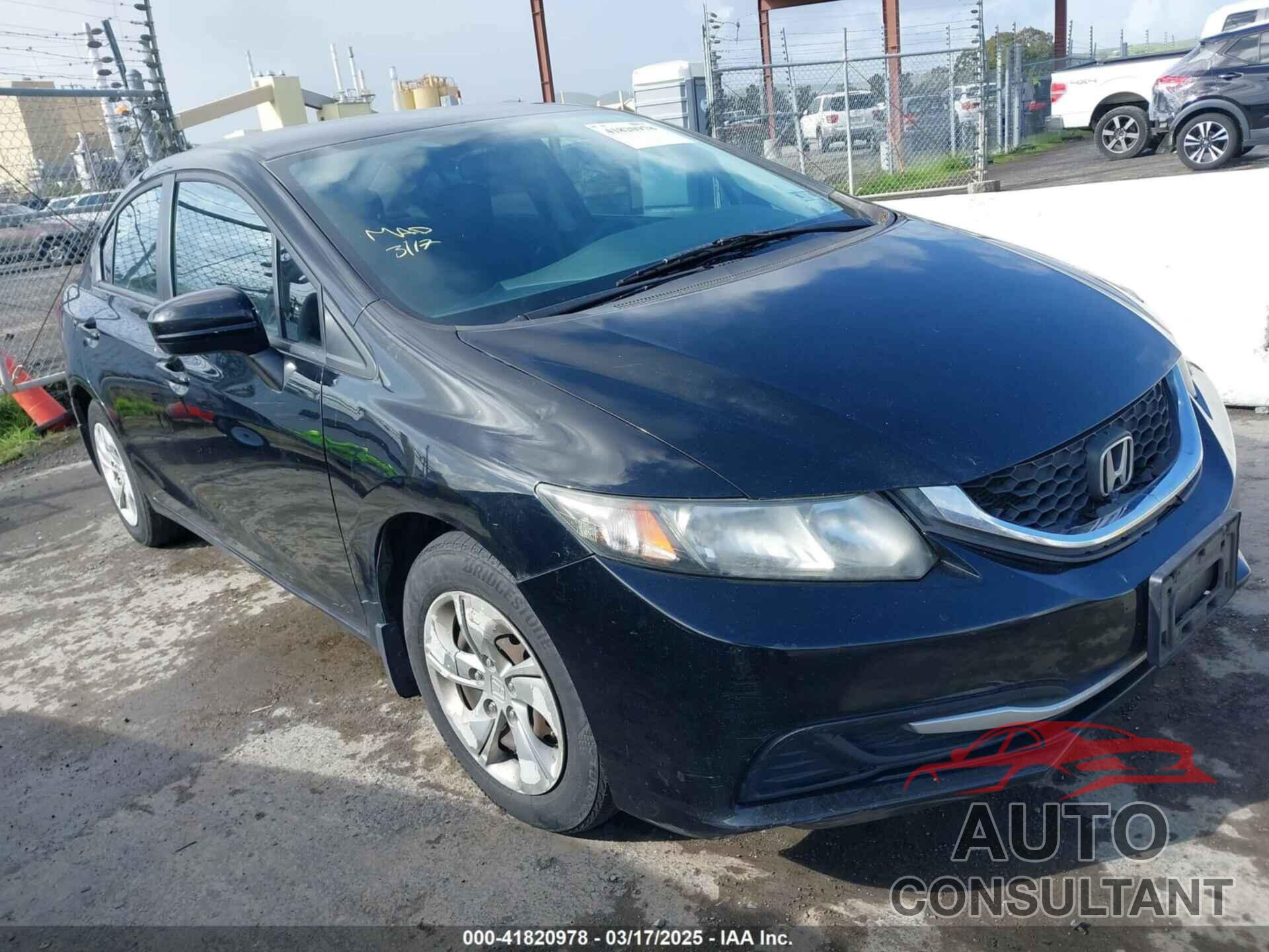 HONDA CIVIC 2014 - 19XFB2F5XEE040569