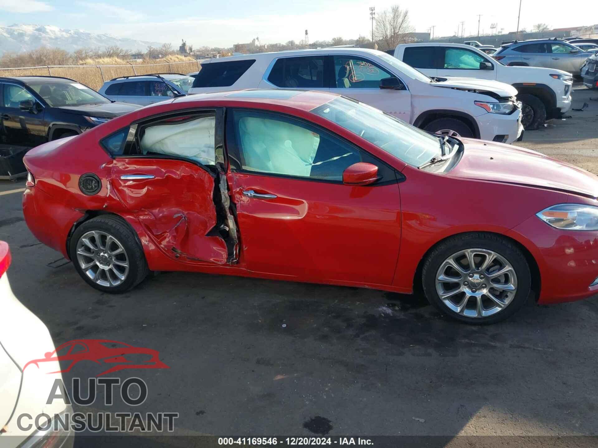 DODGE DART 2013 - 1C3CDFCH4DD214546