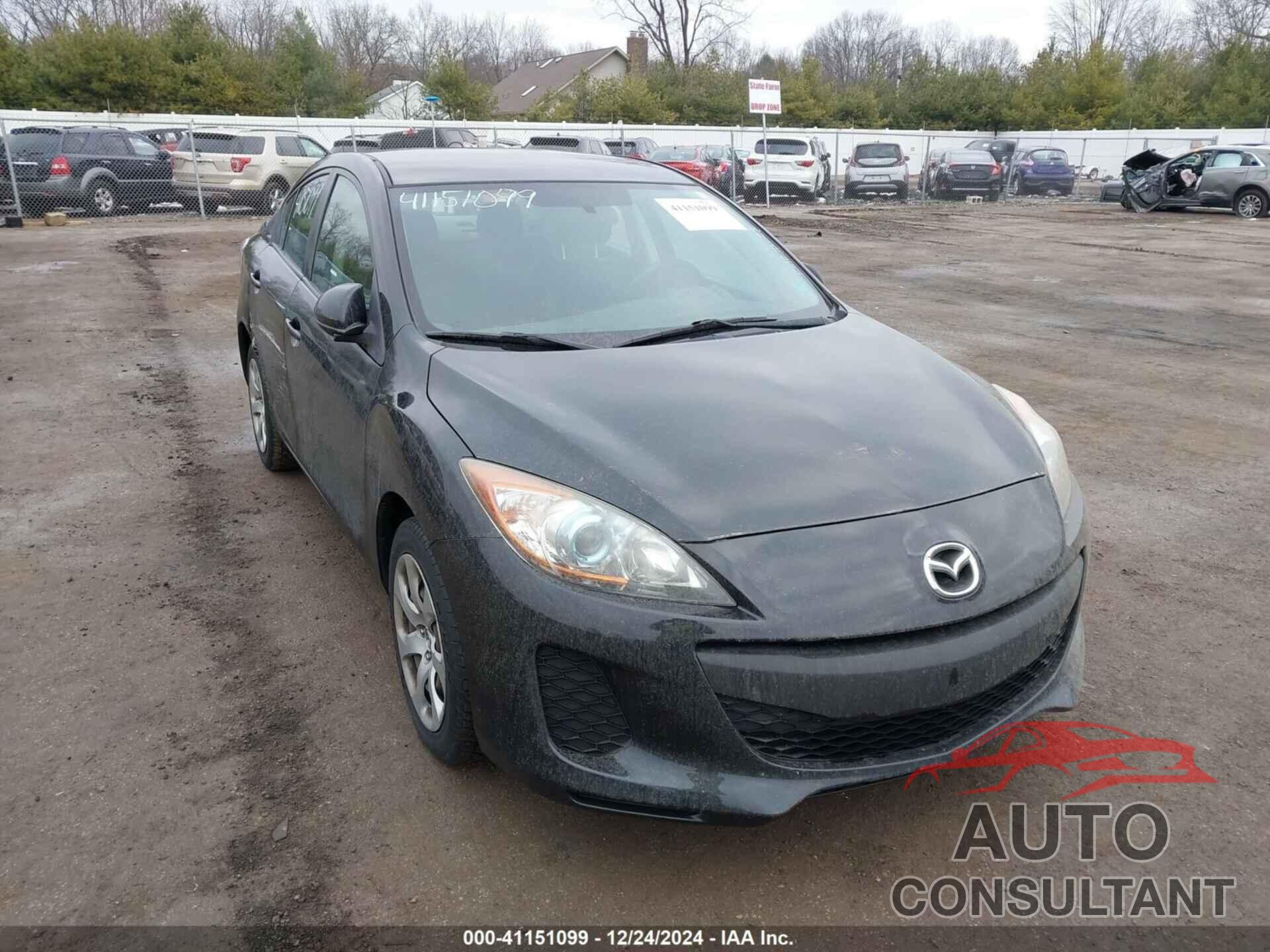 MAZDA MAZDA3 2013 - JM1BL1UP4D1755133