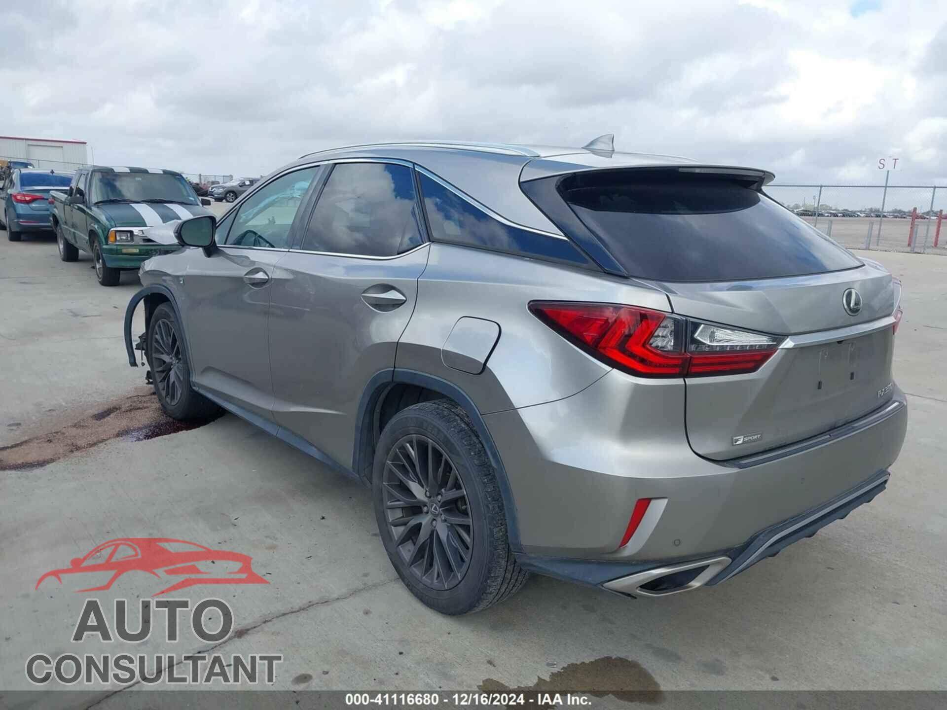LEXUS RX 2017 - 2T2BZMCA6HC064695