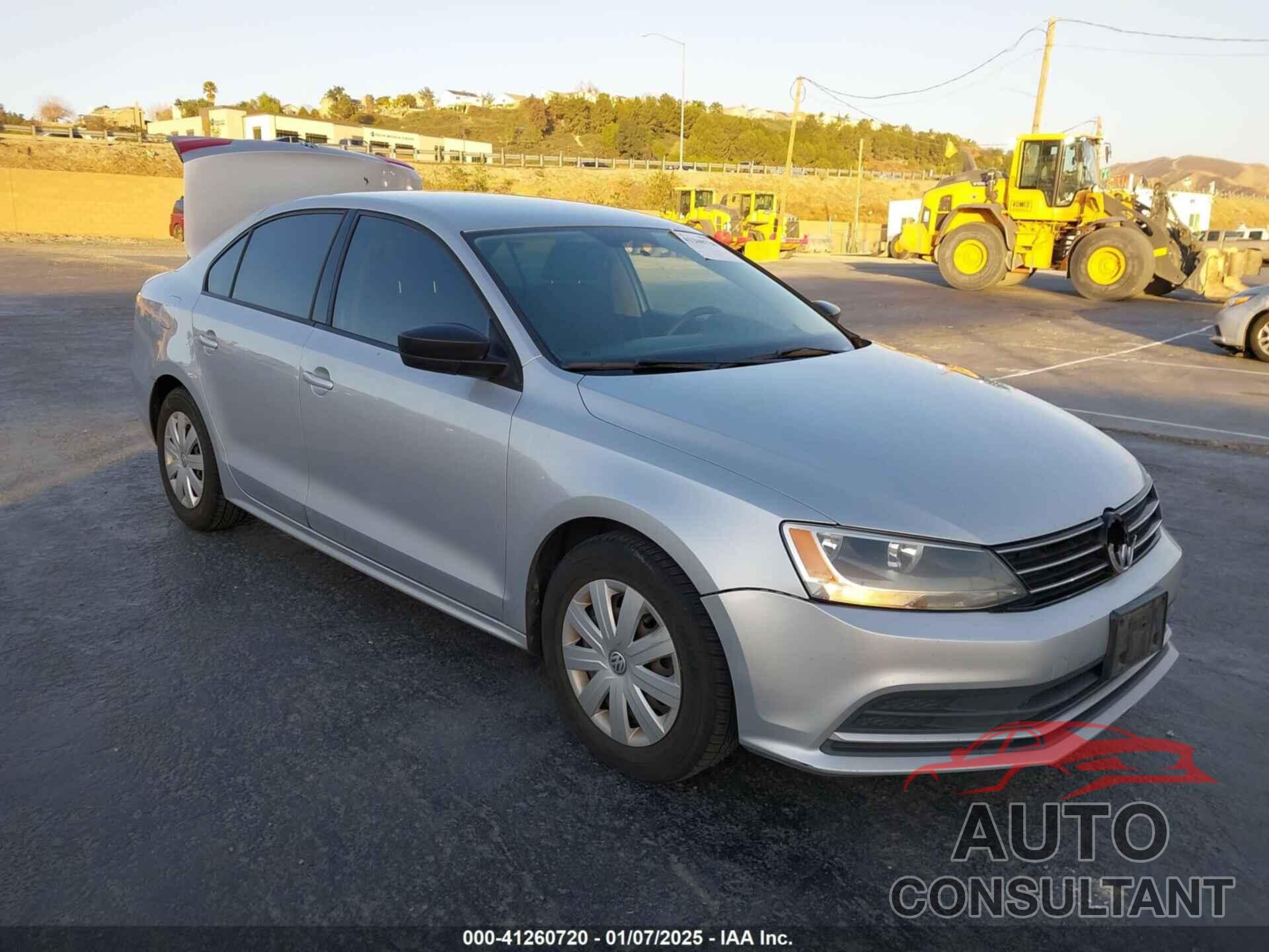 VOLKSWAGEN JETTA 2015 - 3VW2K7AJ1FM333409