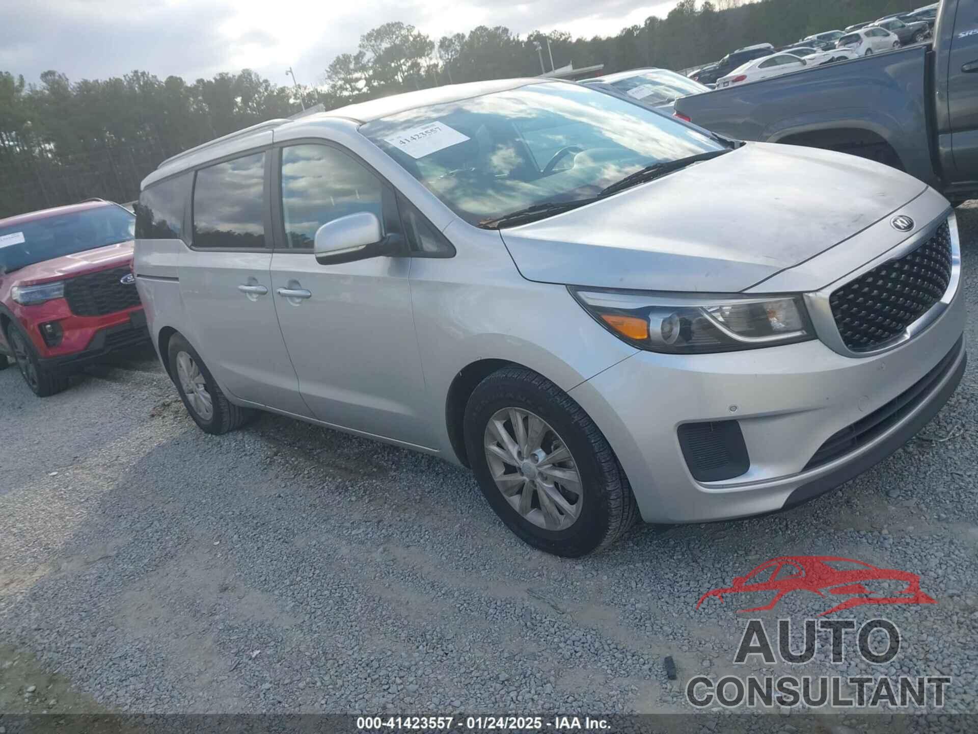 KIA SEDONA 2017 - KNDMB5C12H6242441