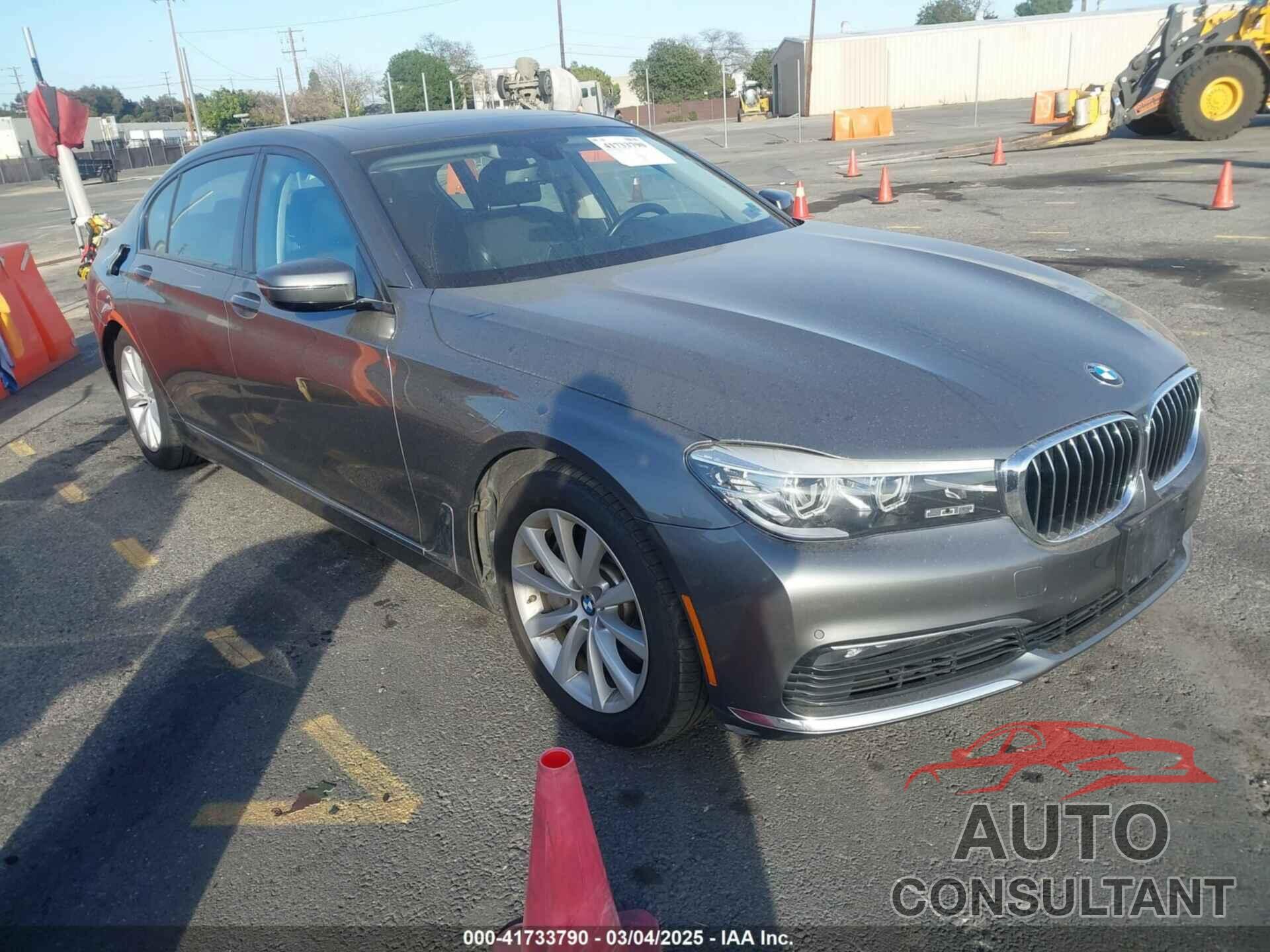BMW 740I 2018 - WBA7E2C55JB214987