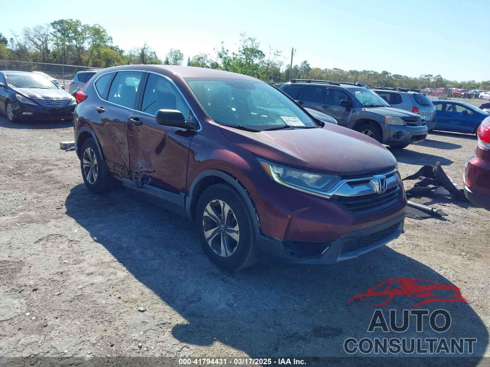 HONDA CR-V 2017 - 7FARW5H34HE010999