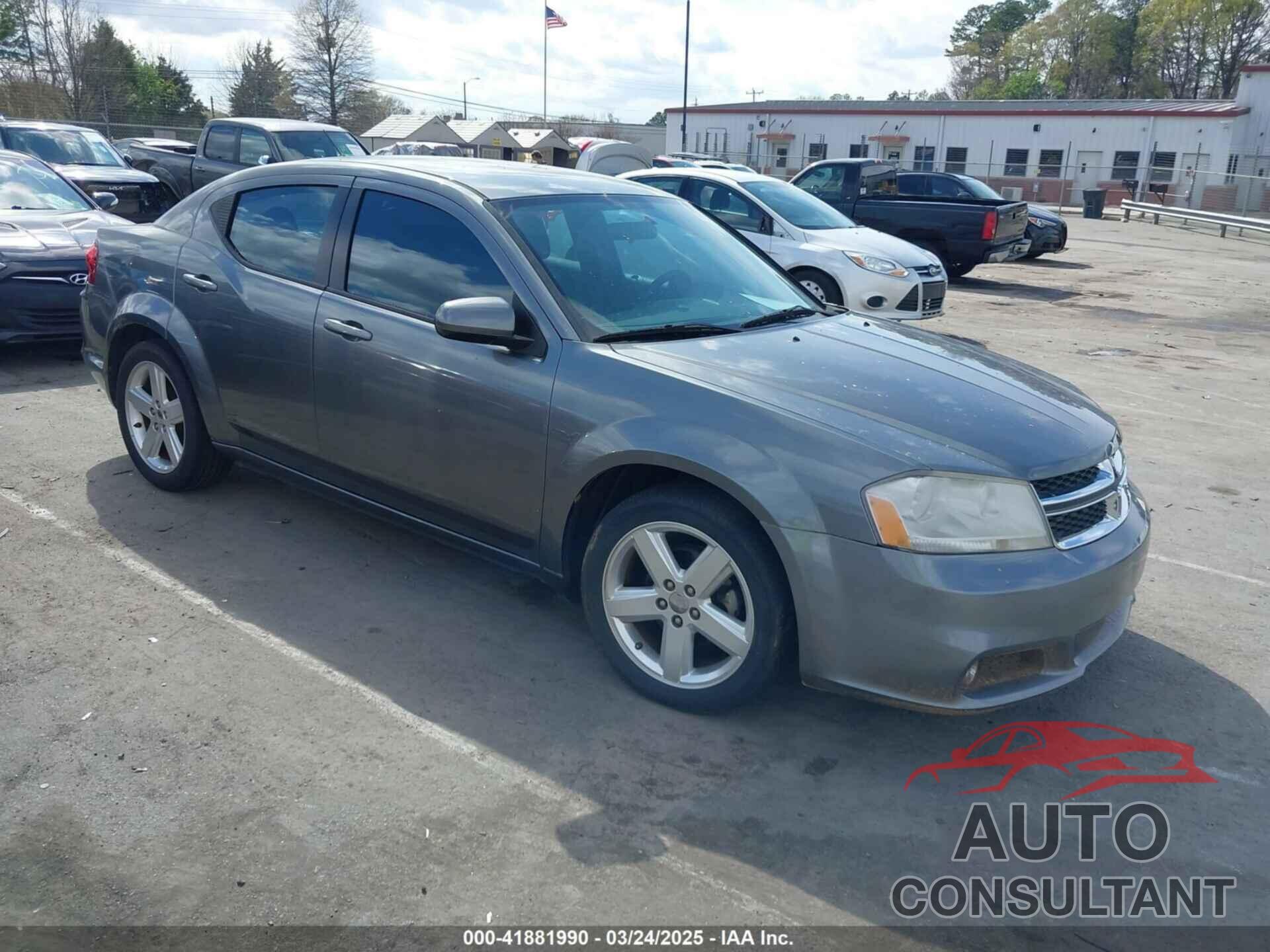 DODGE AVENGER 2013 - 1C3CDZCB8DN521189
