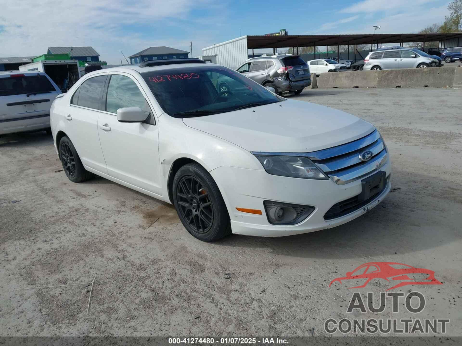 FORD FUSION 2011 - 3FAHP0HA8BR220636