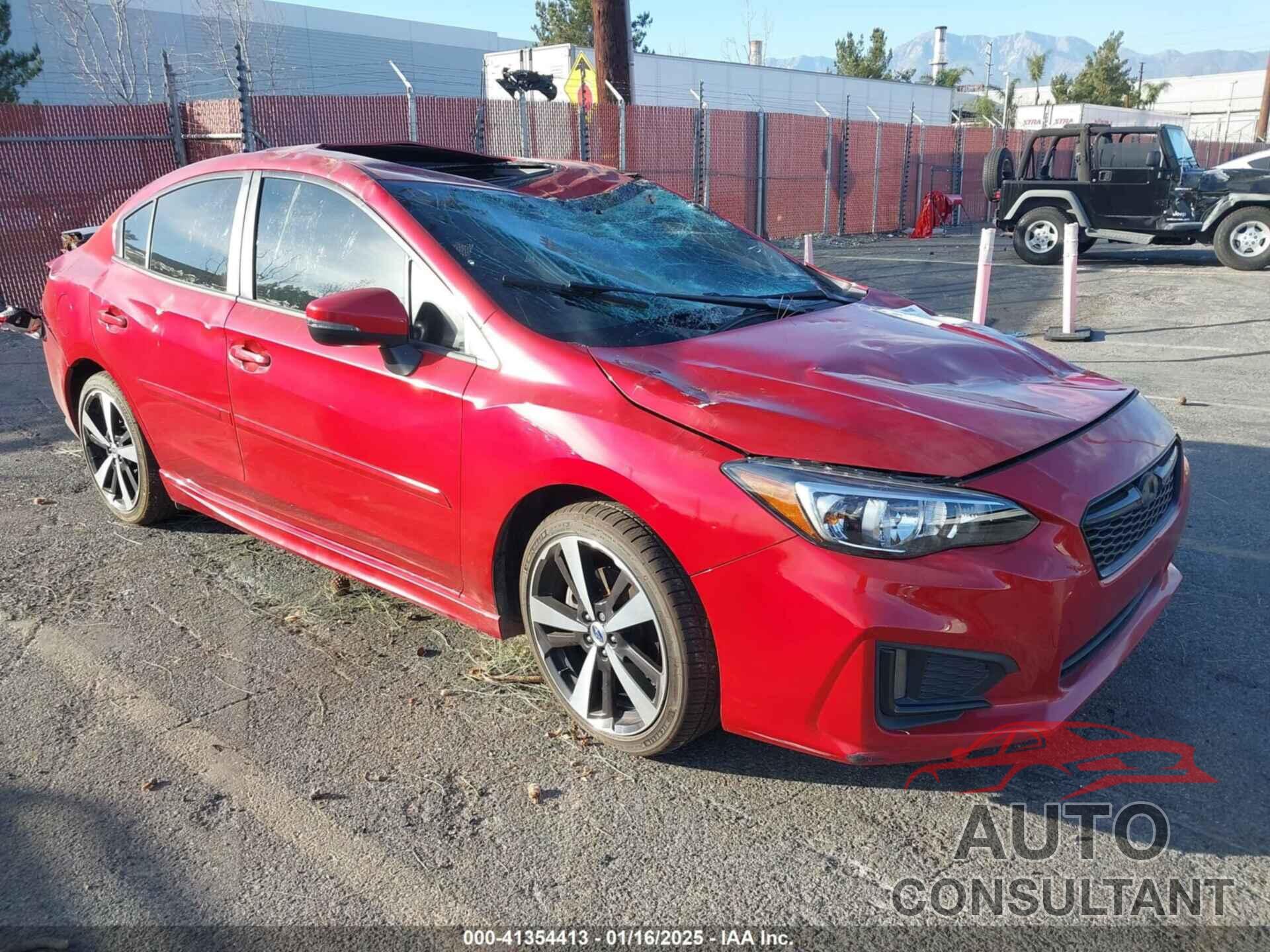 SUBARU IMPREZA 2018 - 4S3GKAL64J3617884