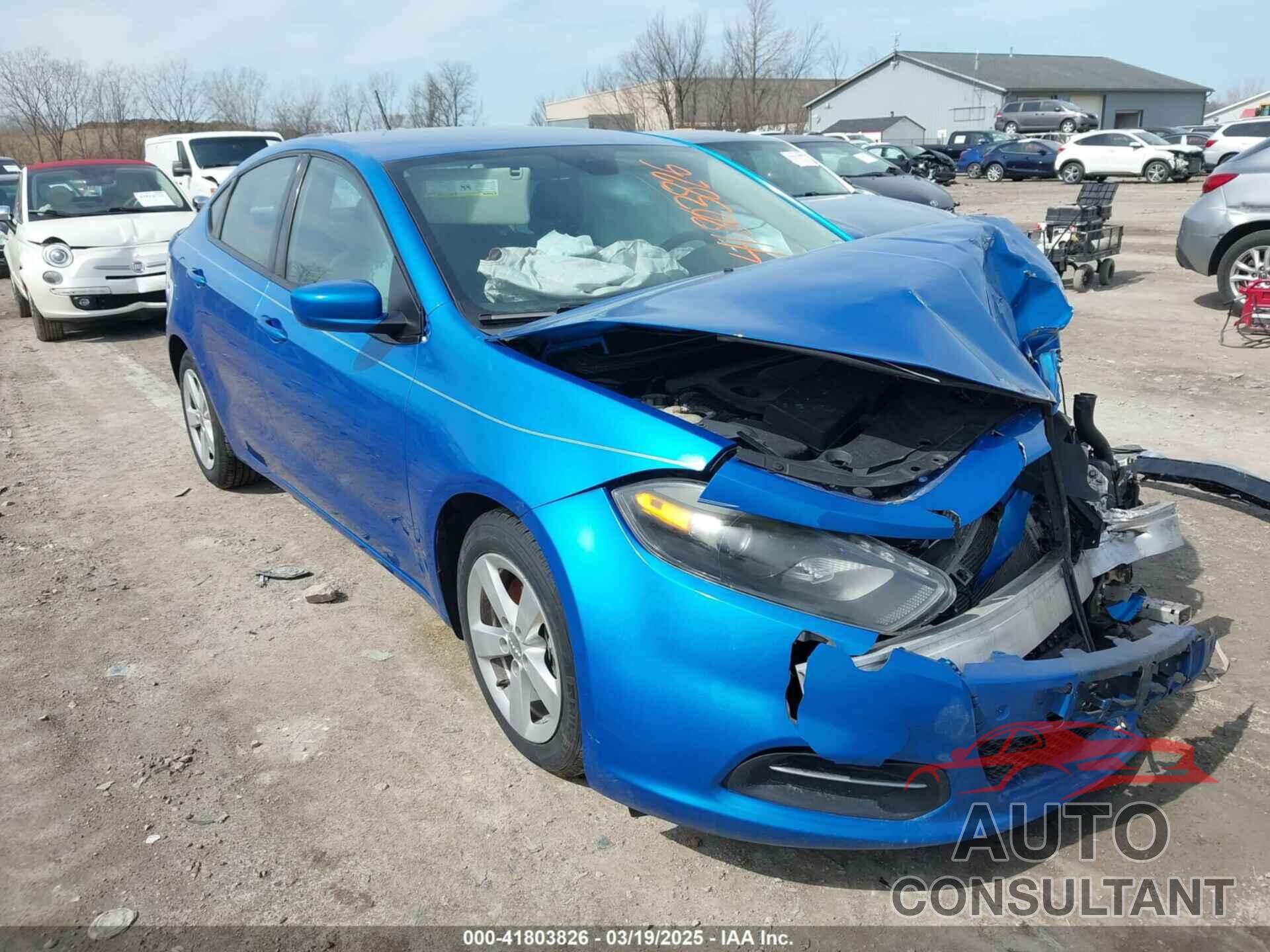 DODGE DART 2016 - 1C3CDFBAXGD604740
