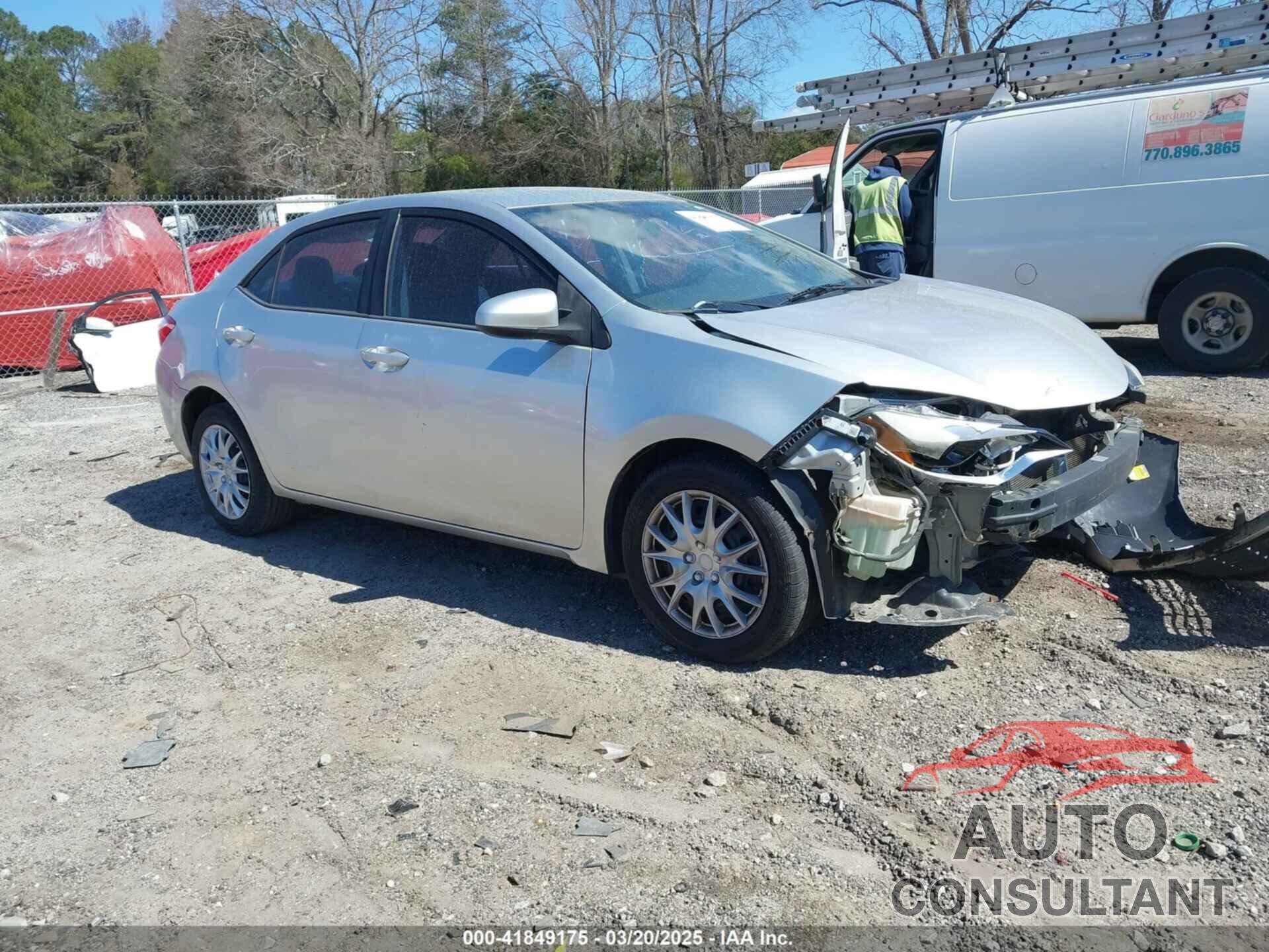 TOYOTA COROLLA 2015 - 5YFBURHE4FP239745