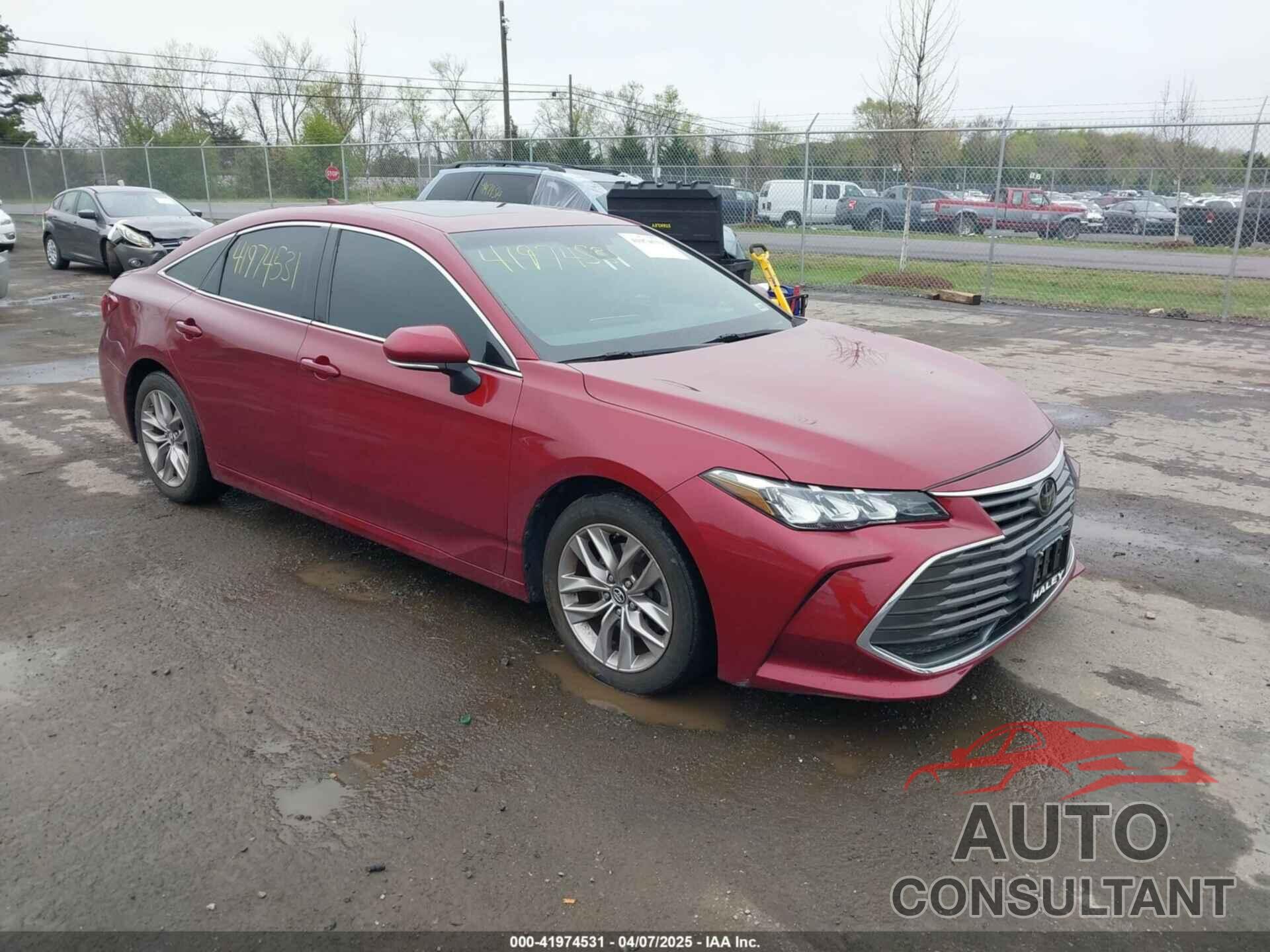 TOYOTA AVALON 2019 - 4T1BZ1FB9KU013575
