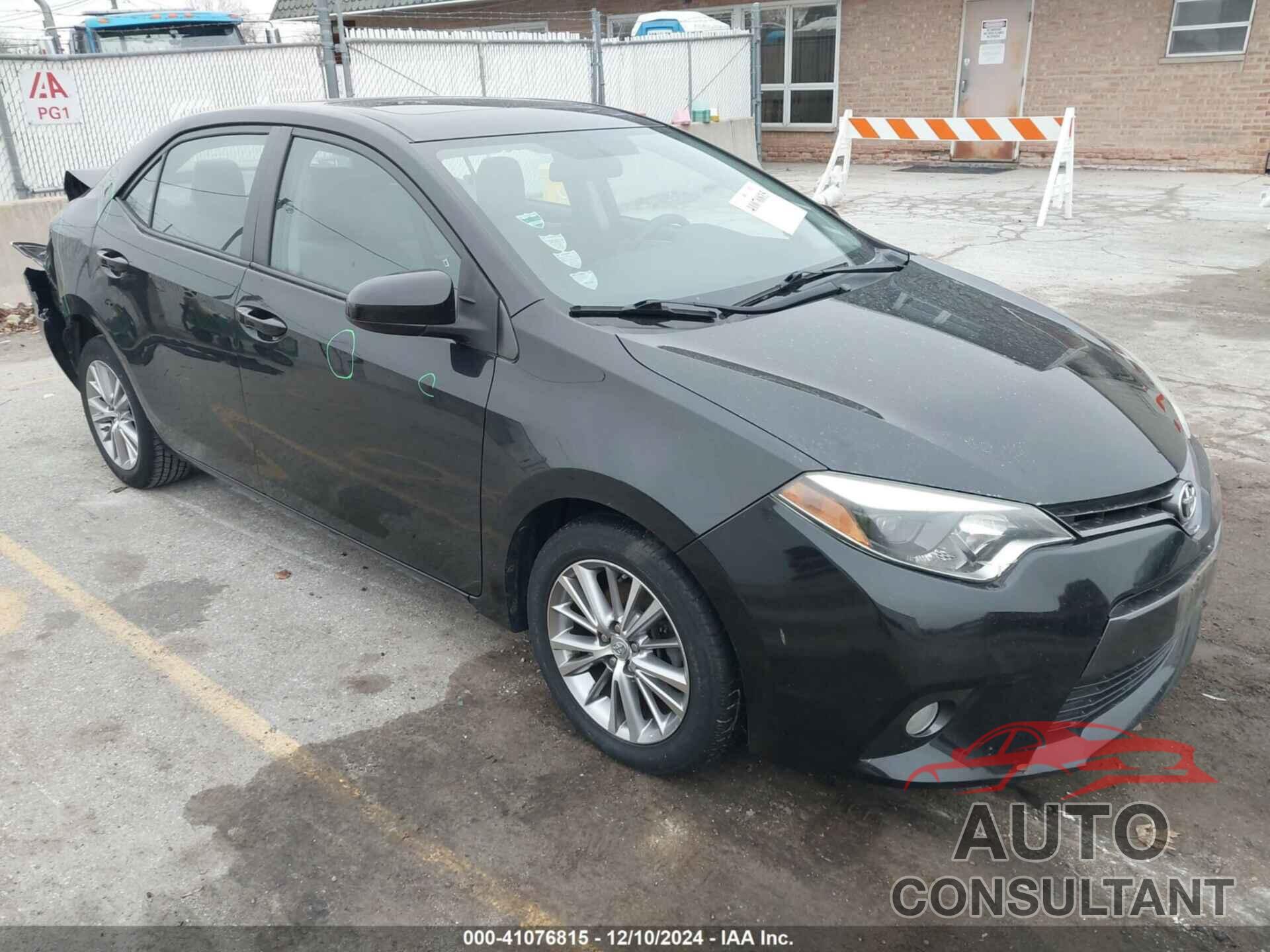 TOYOTA COROLLA 2015 - 2T1BURHE7FC431256