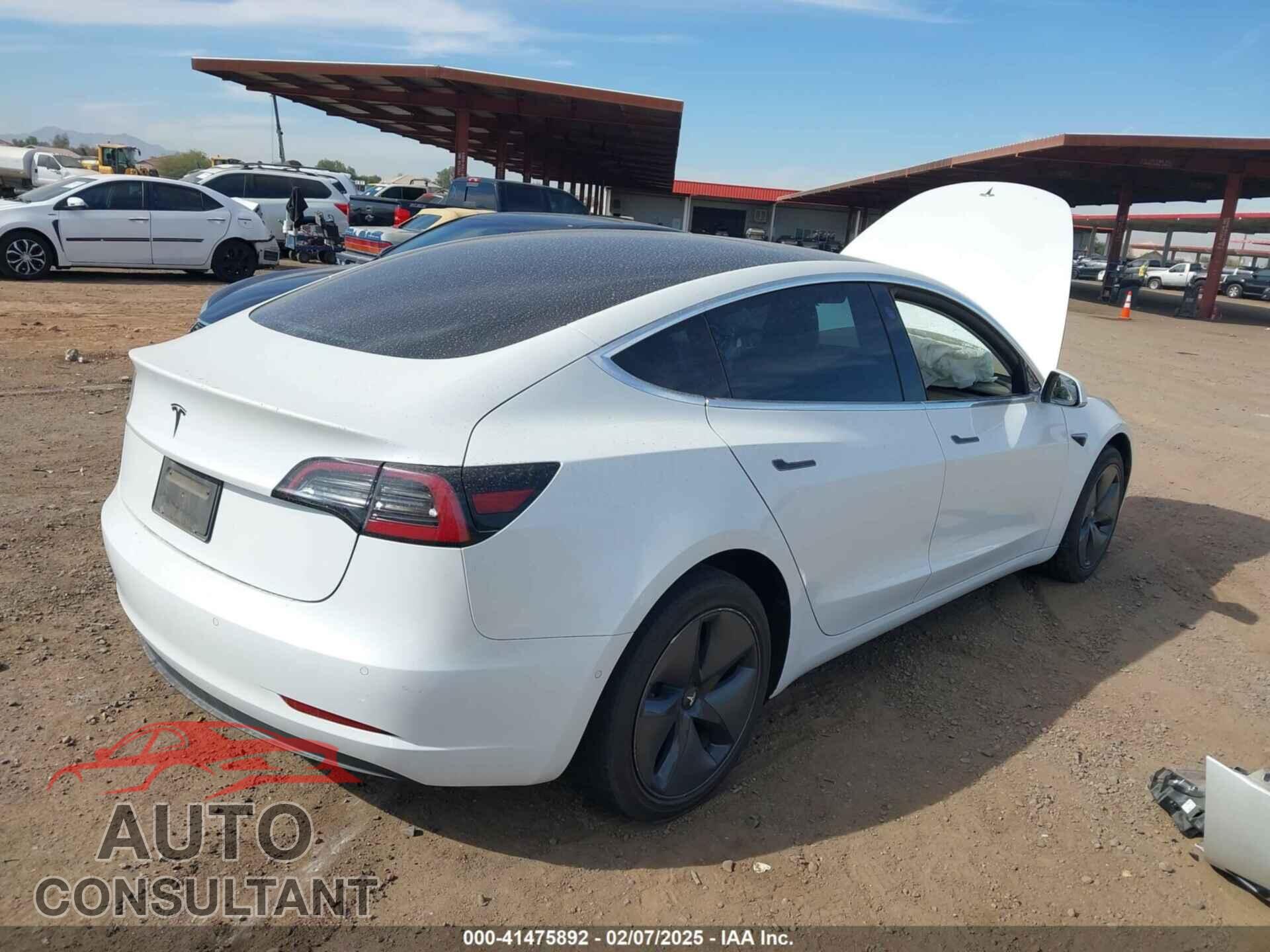 TESLA MODEL 3 2019 - 5YJ3E1EA7KF482802
