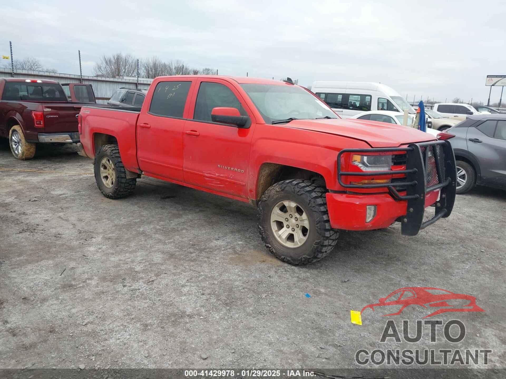 CHEVROLET SILVERADO 1500 2017 - 3GCUKREC6HG250109