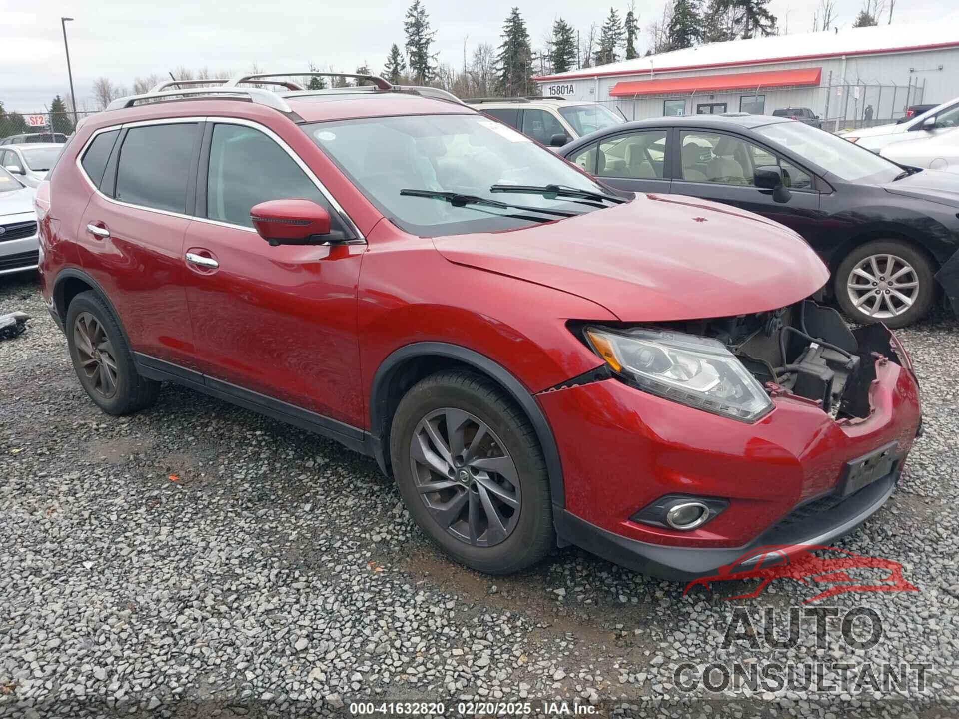 NISSAN ROGUE 2016 - 5N1AT2MV0GC881218