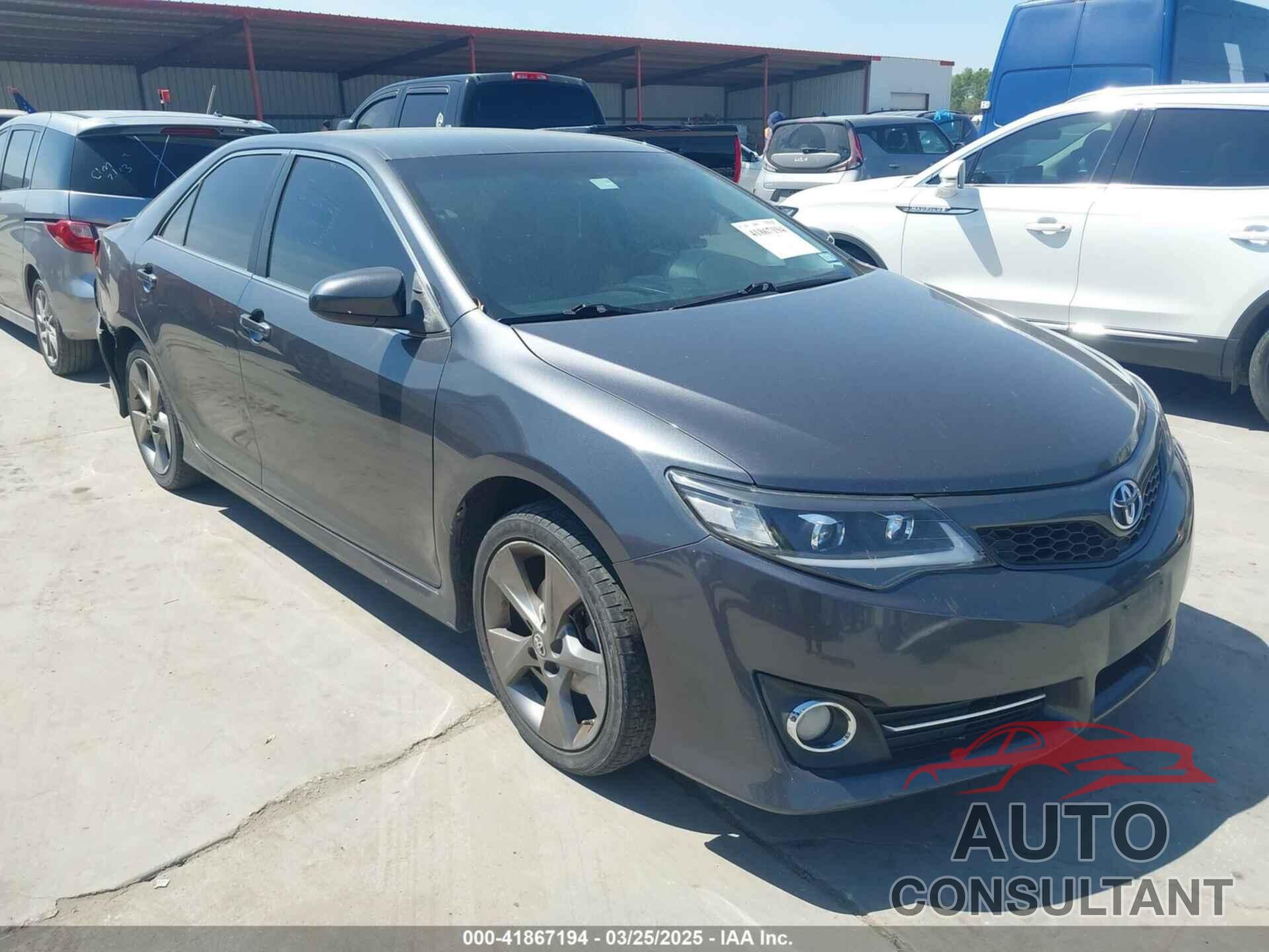 TOYOTA CAMRY 2012 - 4T1BK1FK8CU503821