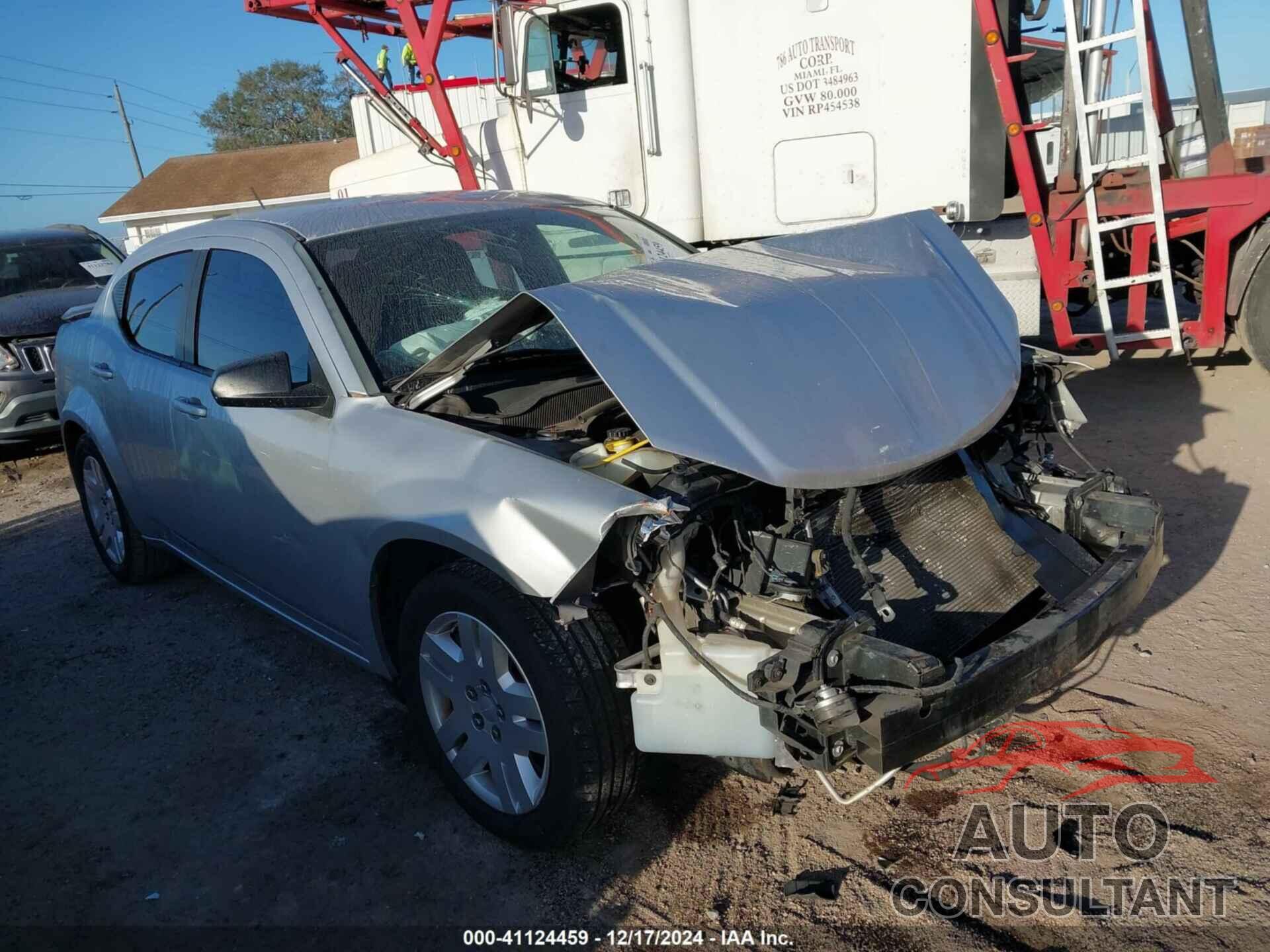 DODGE AVENGER 2012 - 1C3CDZAB1CN147140
