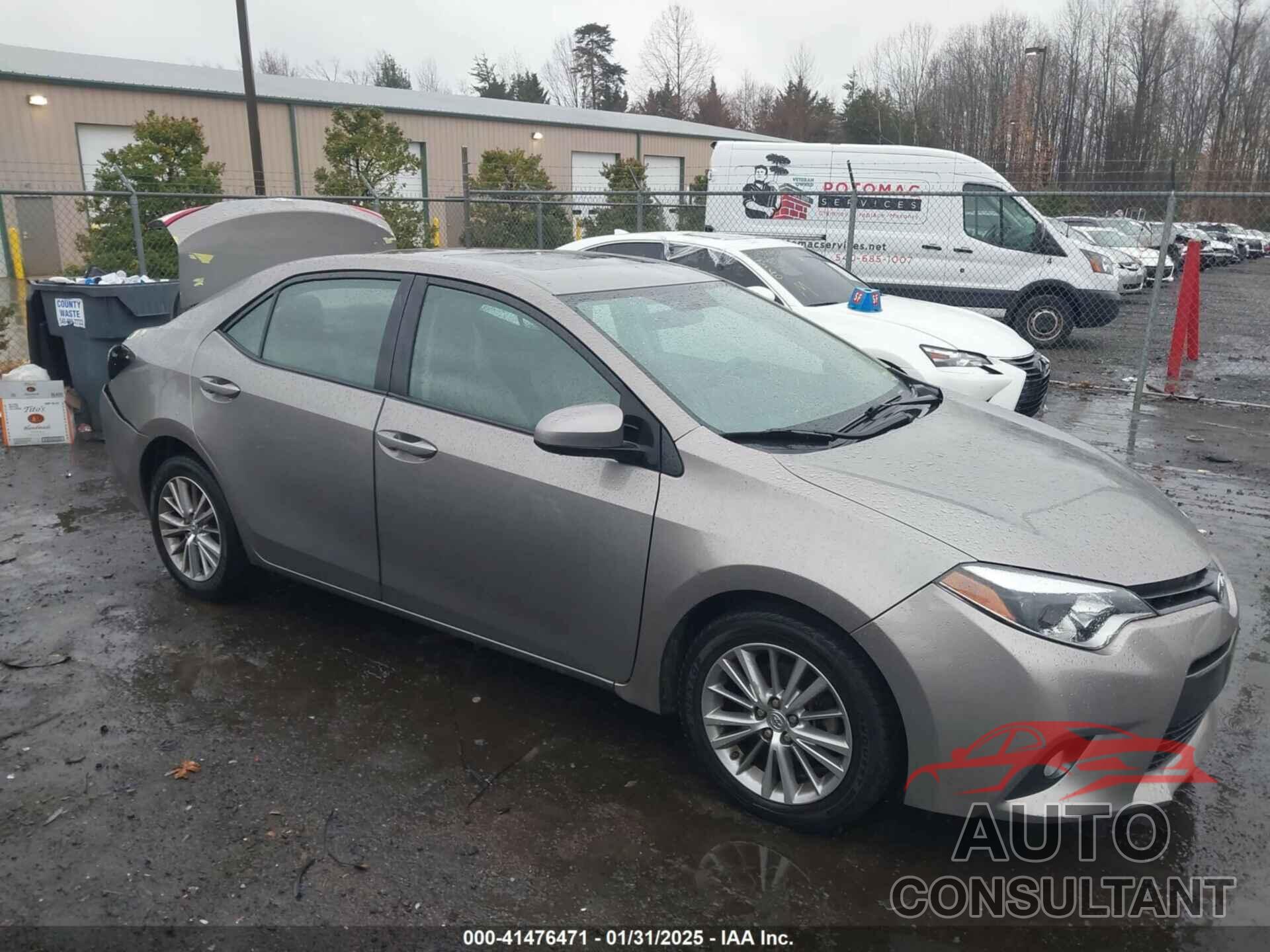TOYOTA COROLLA 2015 - 2T1BURHE6FC463325