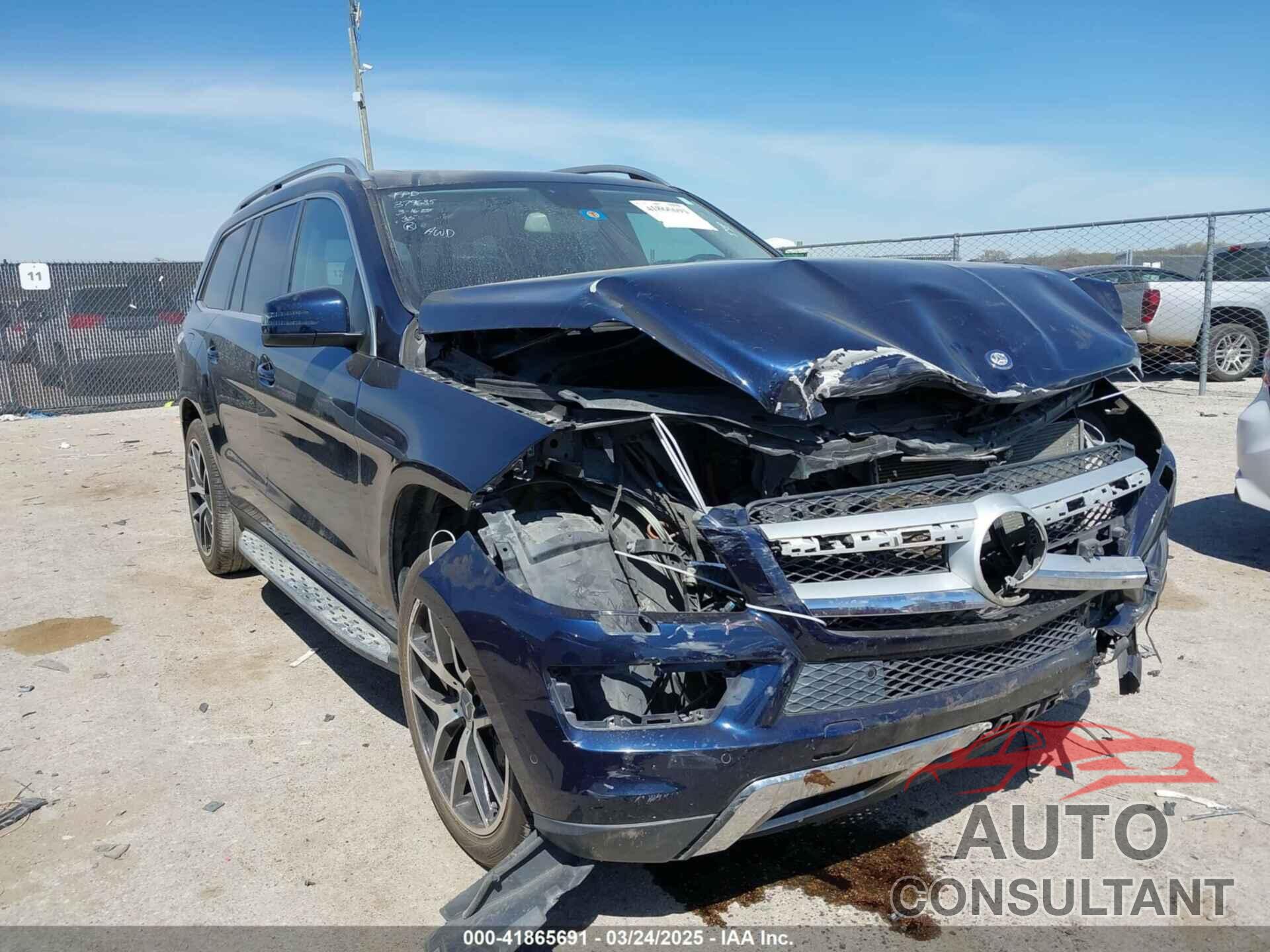 MERCEDES-BENZ GL 450 2013 - 4JGDF7CE0DA250785