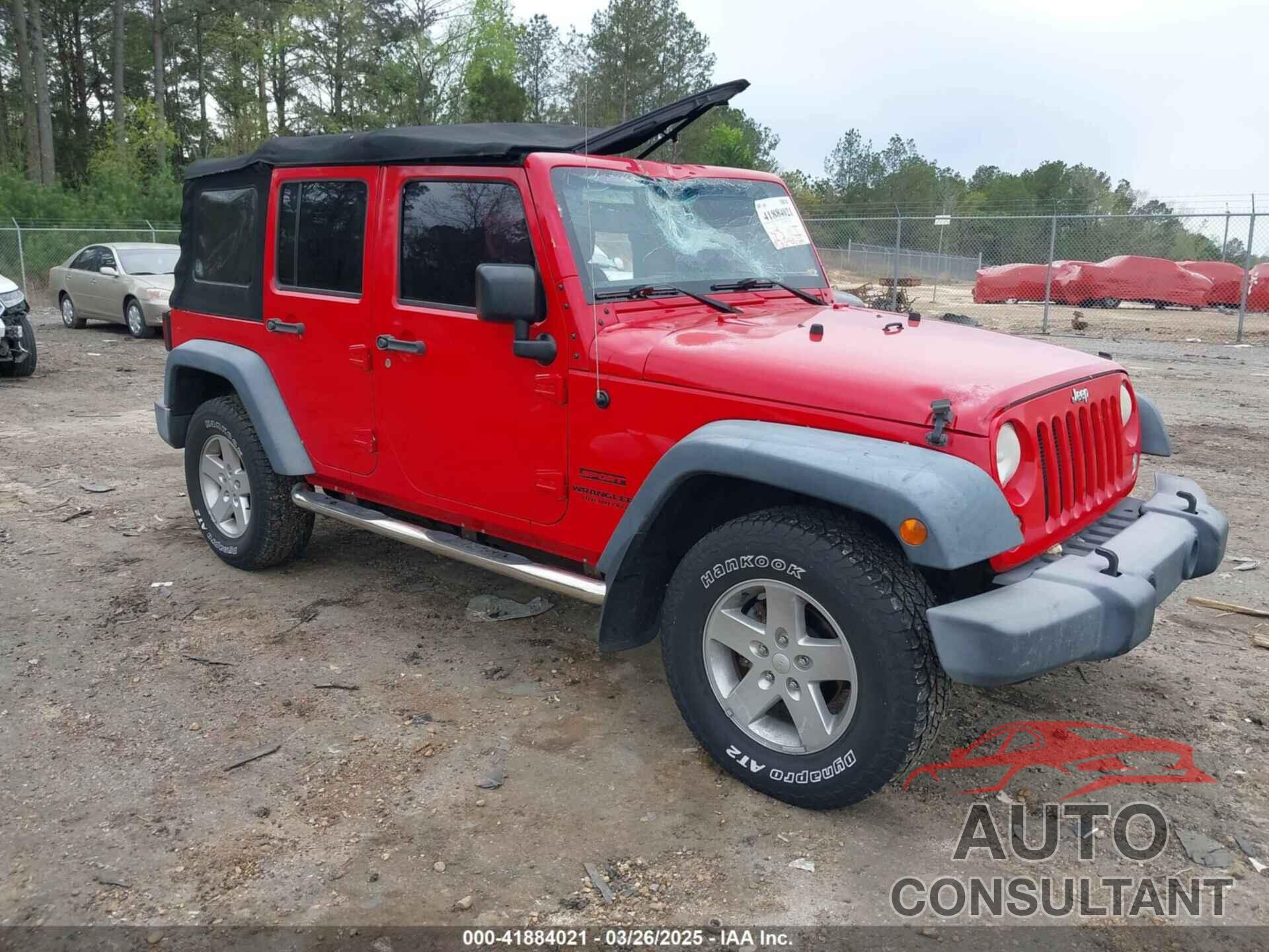 JEEP WRANGLER UNLIMITED 2015 - 1C4BJWDG1FL504709