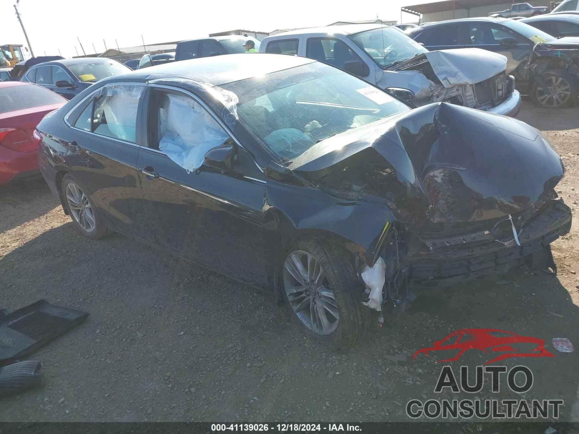 TOYOTA CAMRY 2017 - 4T1BF1FK4HU375699