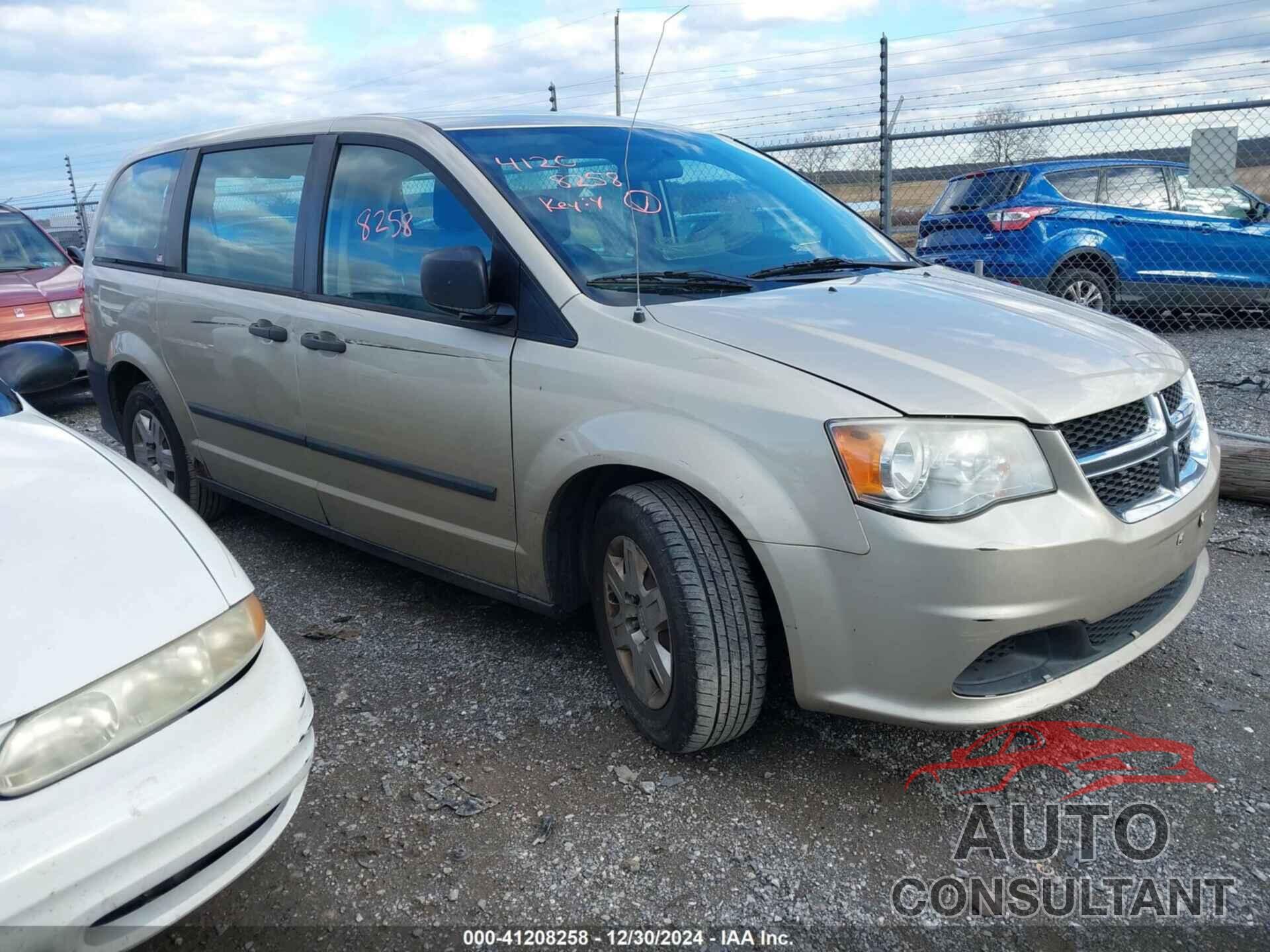 DODGE GRAND CARAVAN 2013 - 2C4RDGBG8DR599918