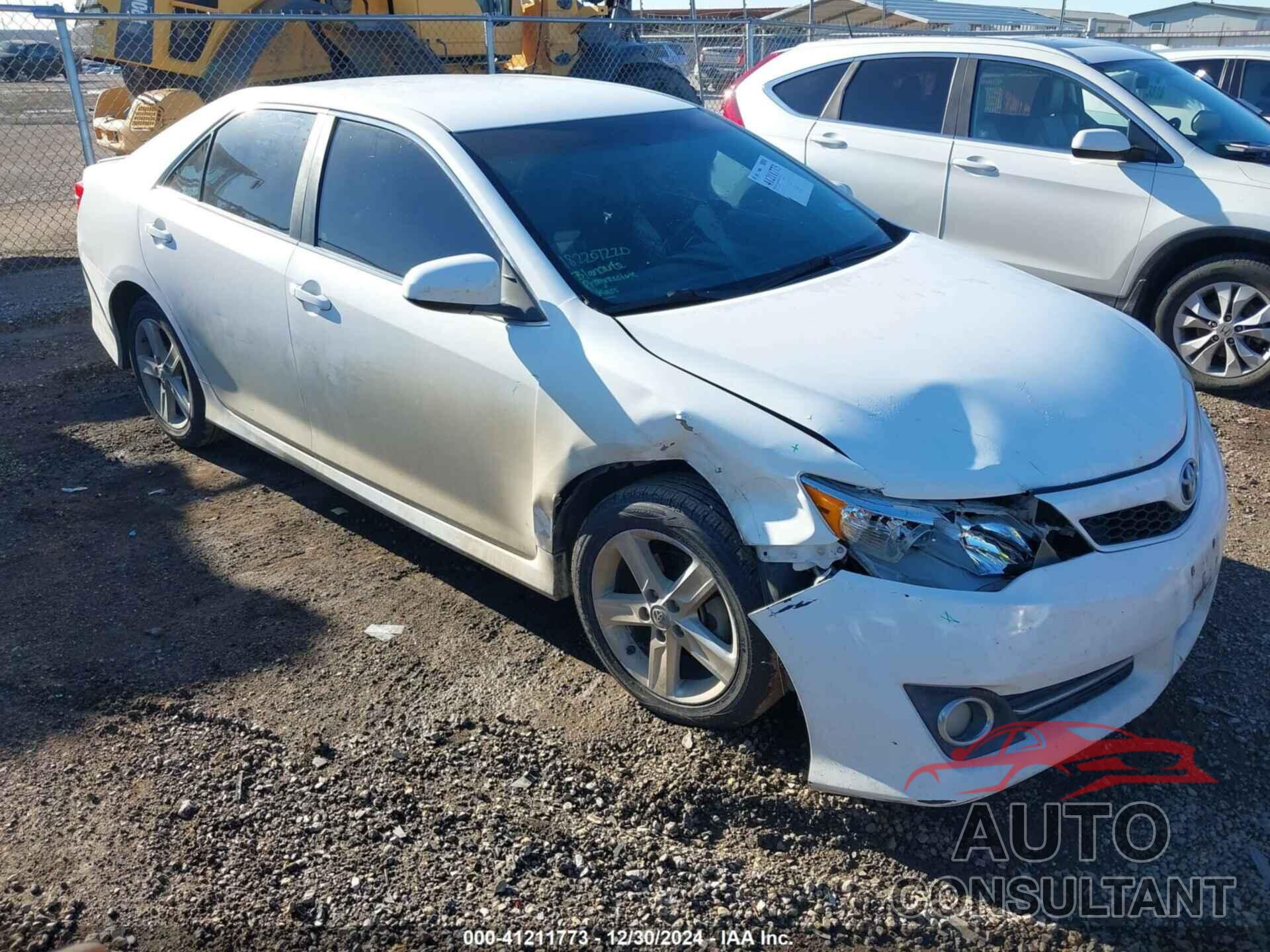 TOYOTA CAMRY 2012 - 4T1BF1FK8CU557799