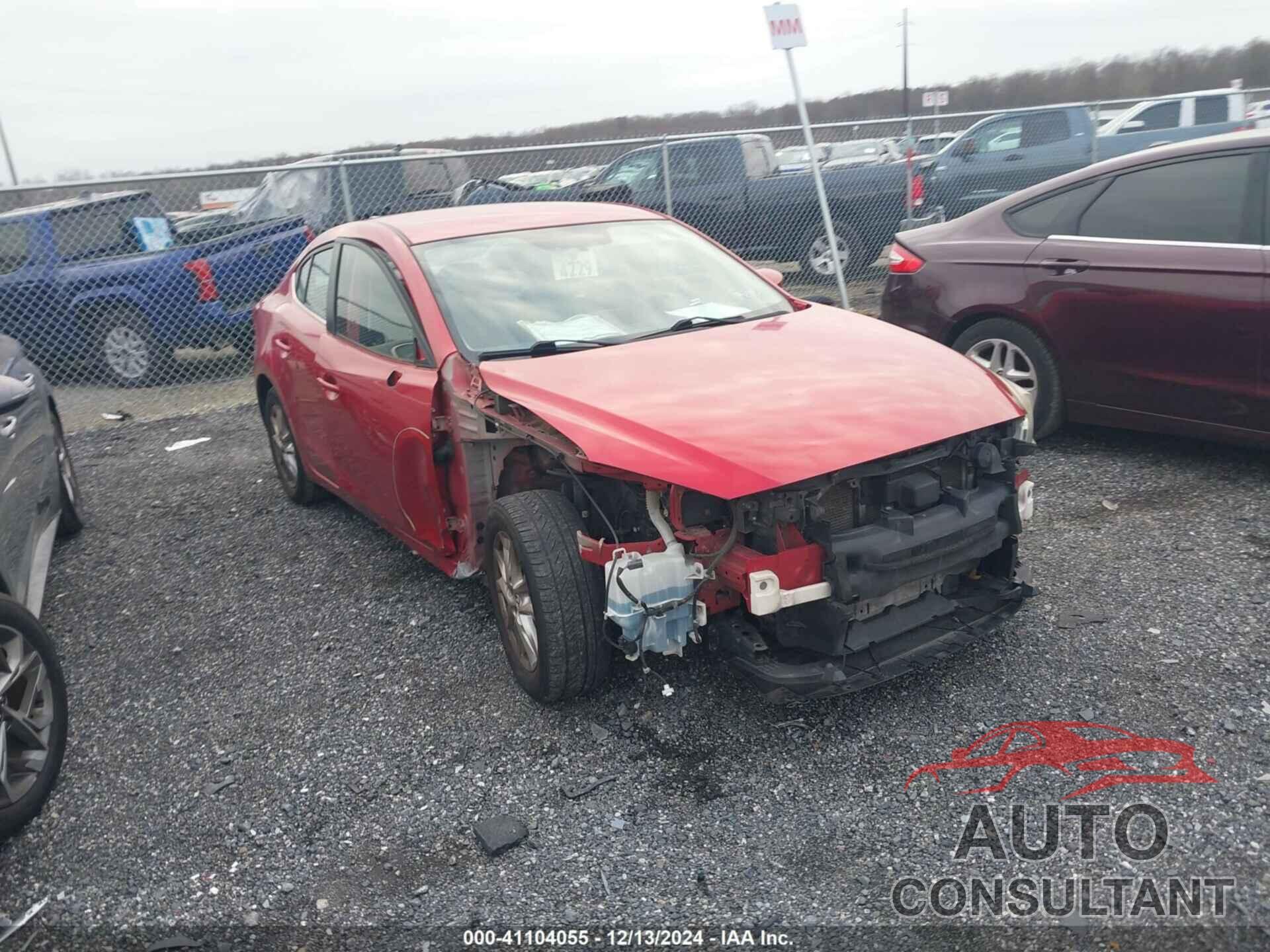 MAZDA MAZDA3 2016 - JM1BM1U74G1348494