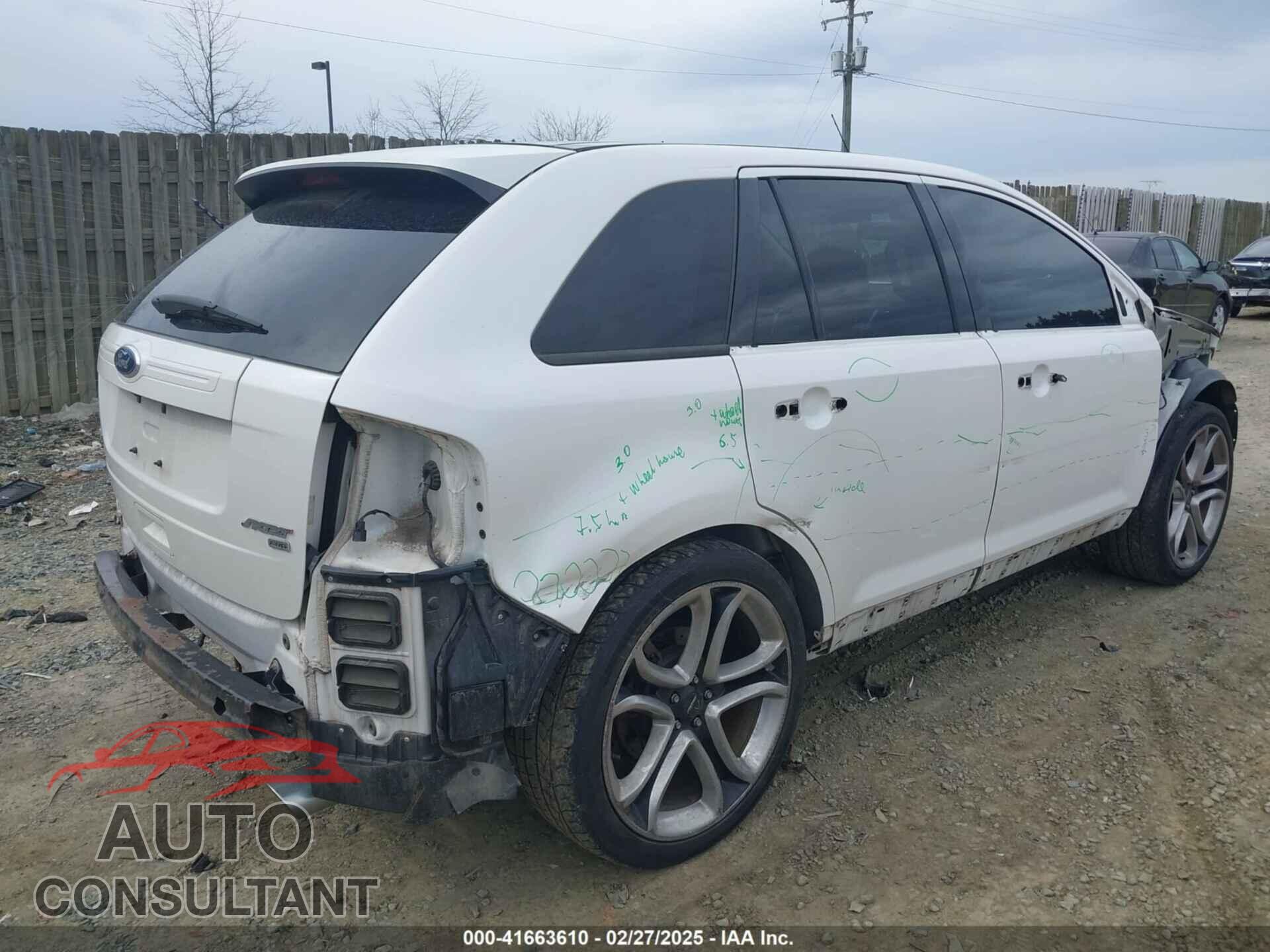FORD EDGE 2014 - 2FMDK4AK0EBB28307