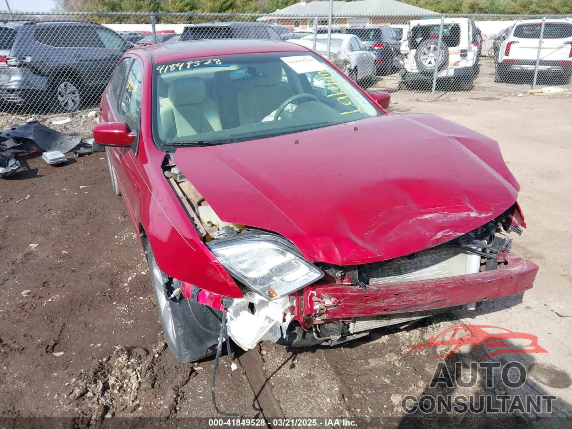 FORD FUSION 2009 - 3FAHP07Z89R217463
