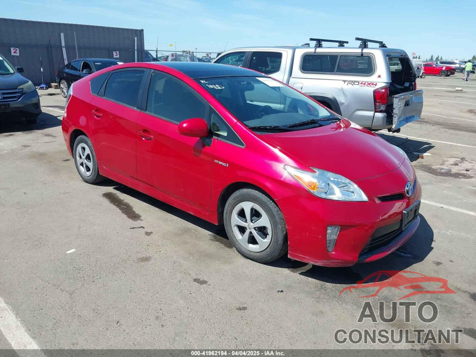 TOYOTA PRIUS 2015 - JTDKN3DU2F1903357