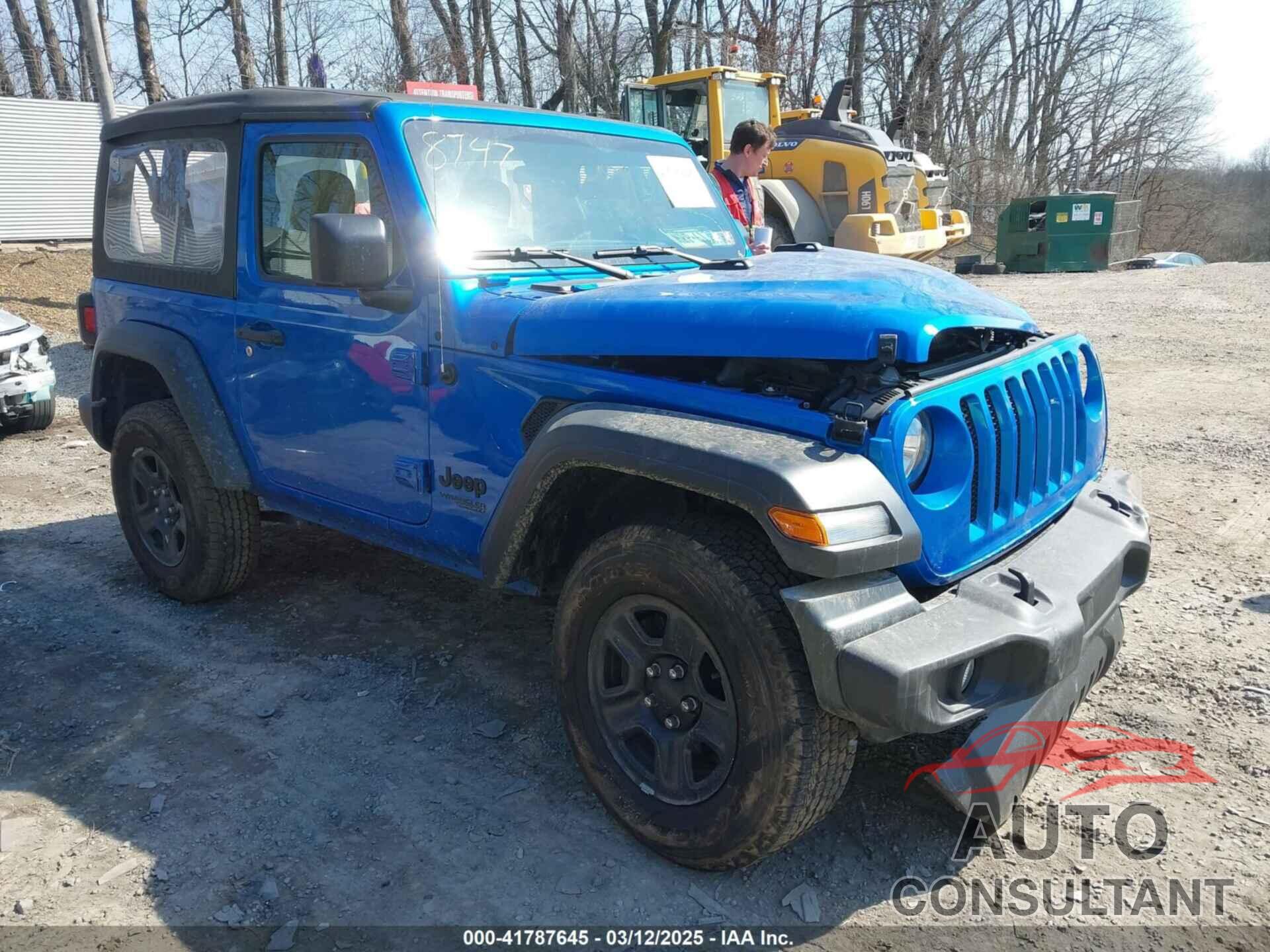 JEEP WRANGLER 2021 - 1C4GJXAN4MW758747