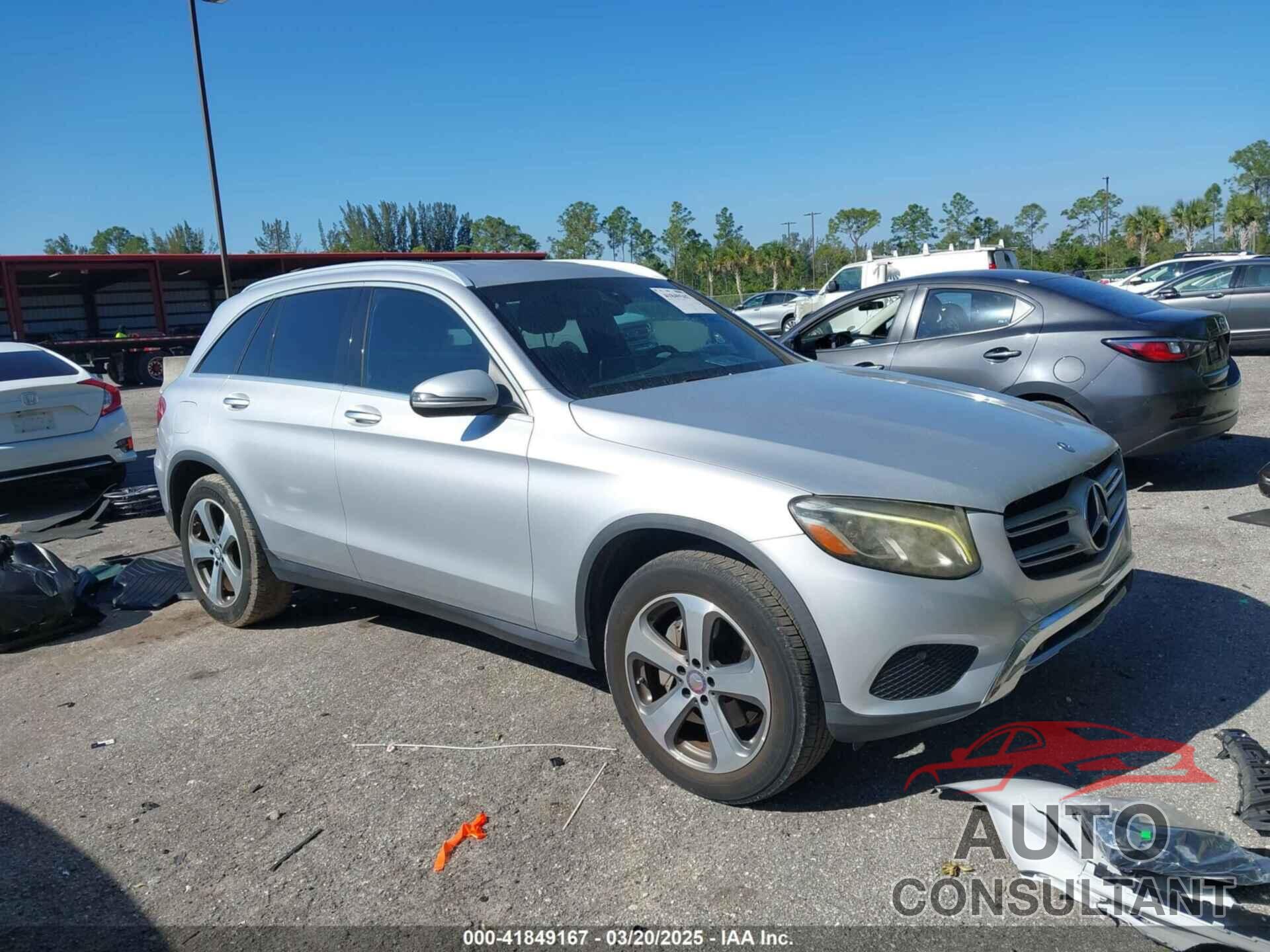 MERCEDES-BENZ GLC 300 2017 - WDC0G4JB8HF141114