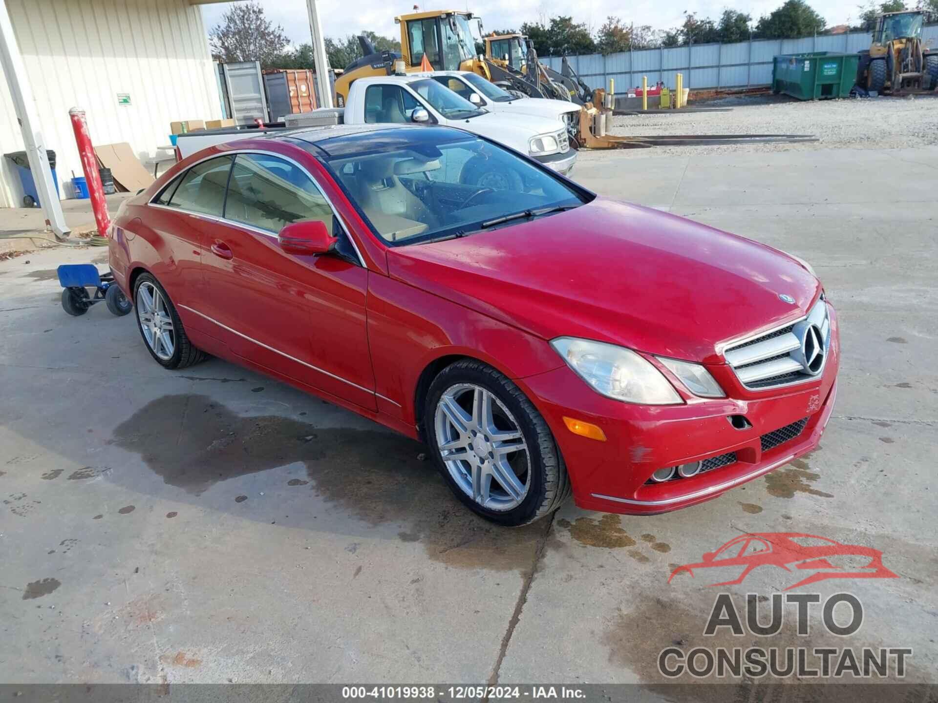 MERCEDES-BENZ E 350 2010 - WDDKJ5GBXAF027916