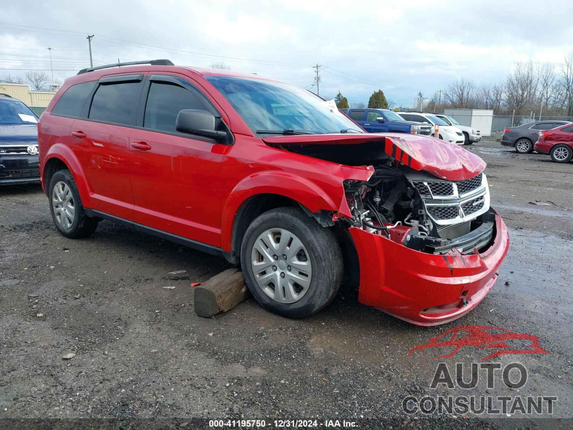 DODGE JOURNEY 2018 - 3C4PDCAB4JT439596