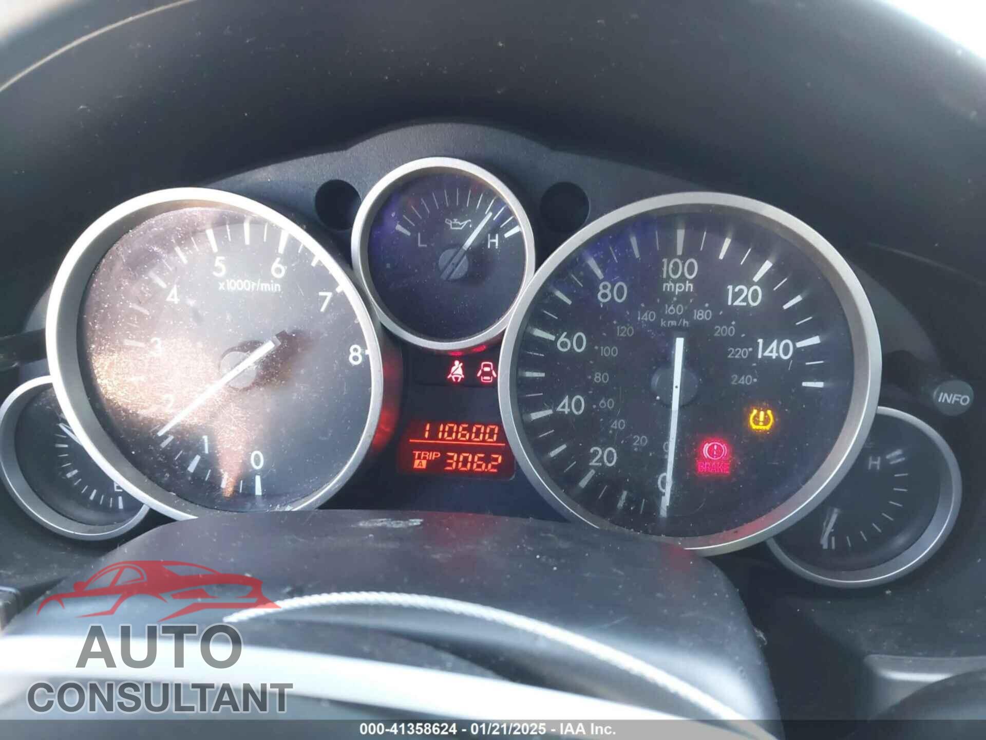 MAZDA MX-5 MIATA 2012 - JM1NC2JF7C0223023
