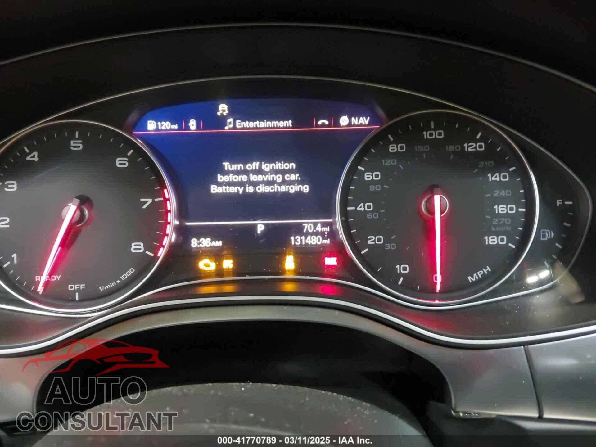 AUDI A6 2016 - WAUGFAFC9GN121205