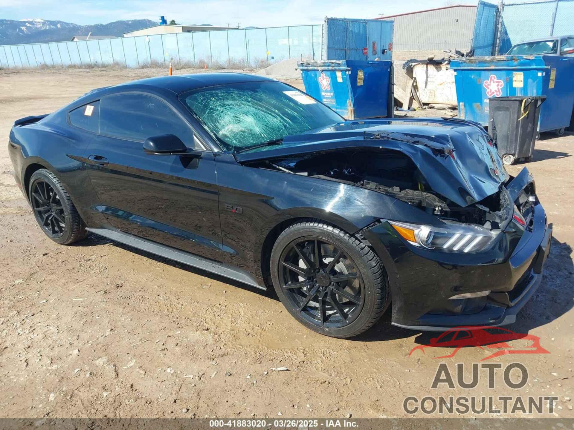FORD MUSTANG 2017 - 1FA6P8CF3H5278061