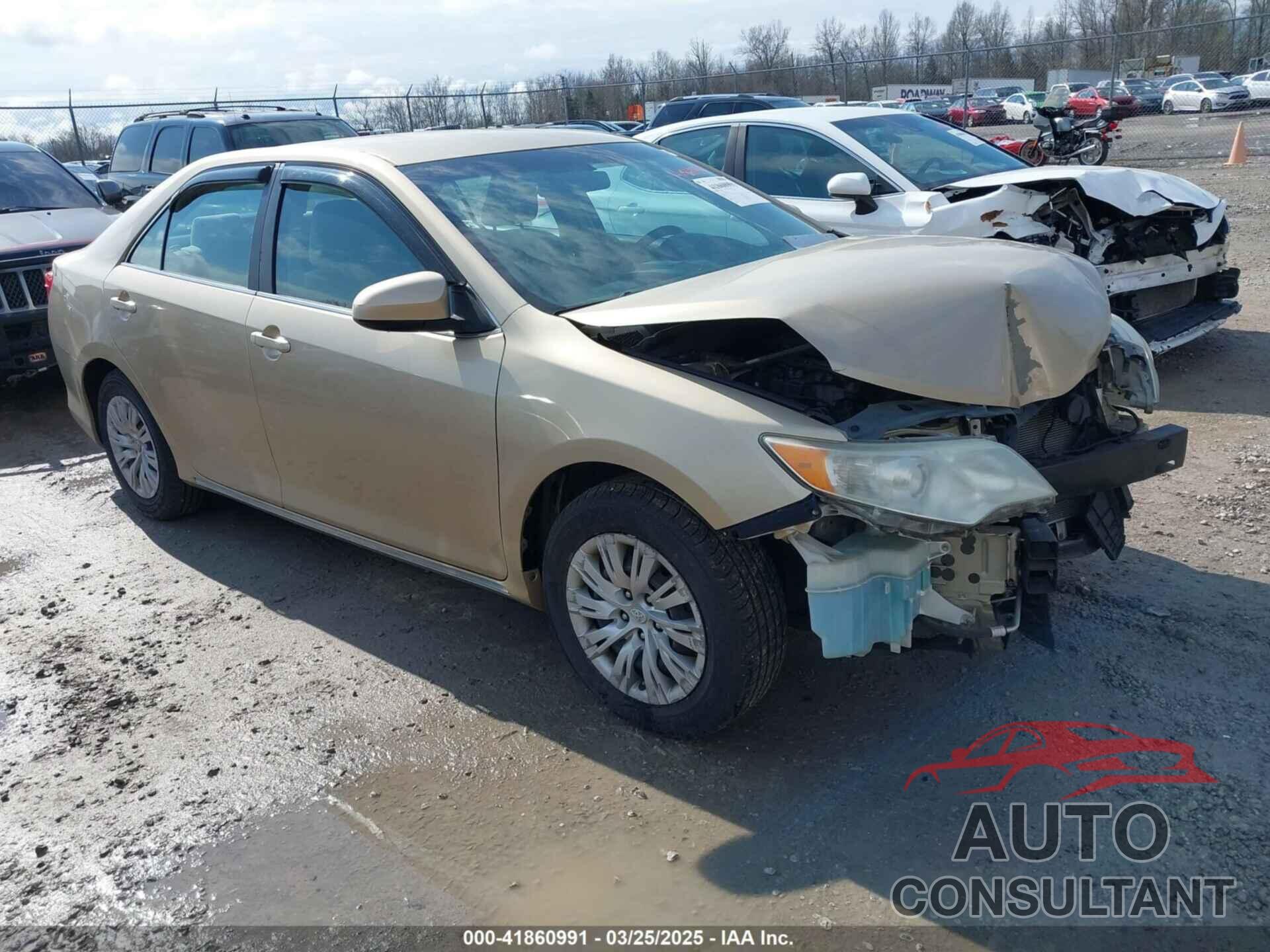TOYOTA CAMRY 2012 - 4T1BF1FK0CU013149