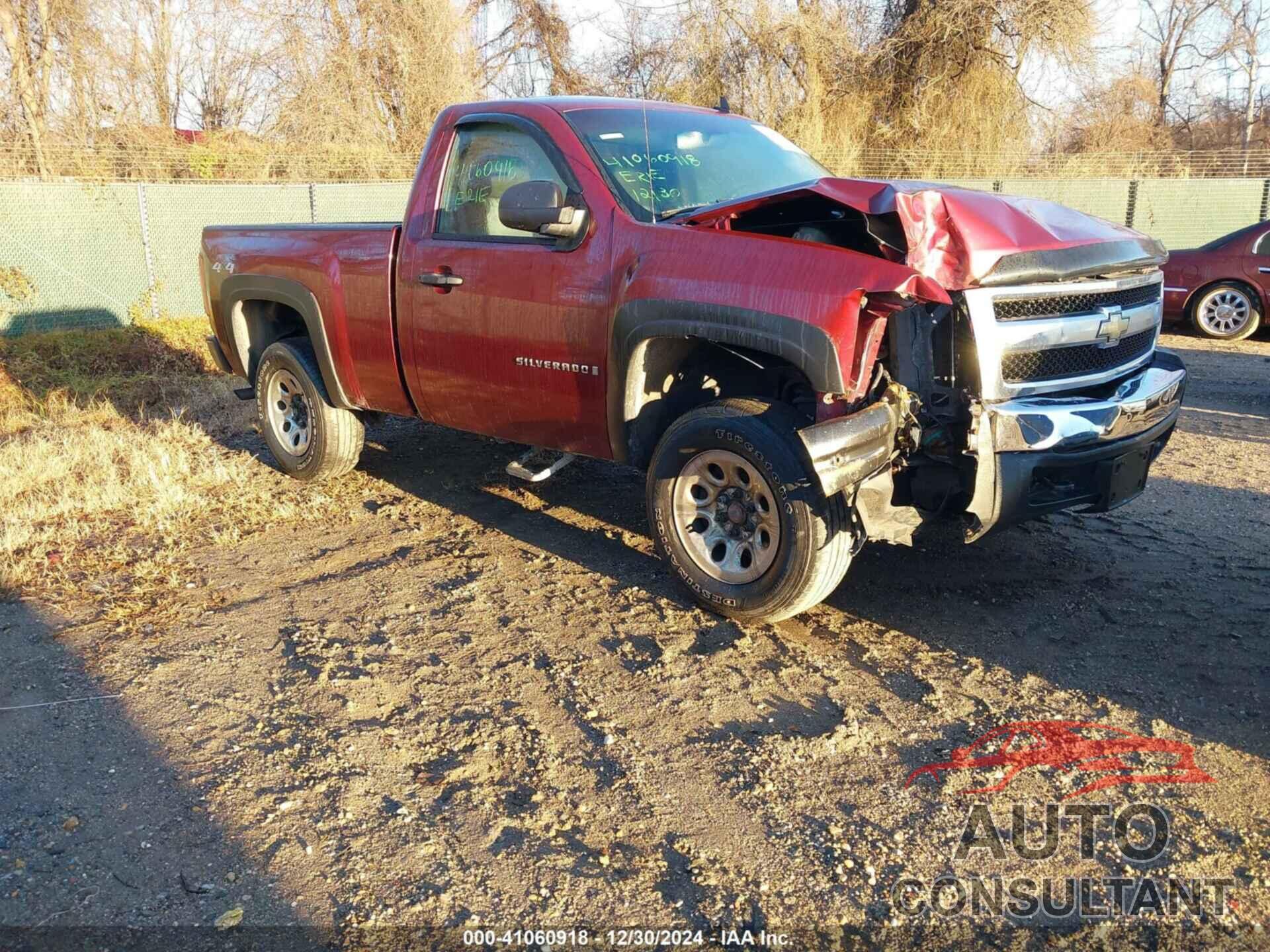 CHEVROLET SILVERADO 1500 2009 - 1GCEK14X39Z234607