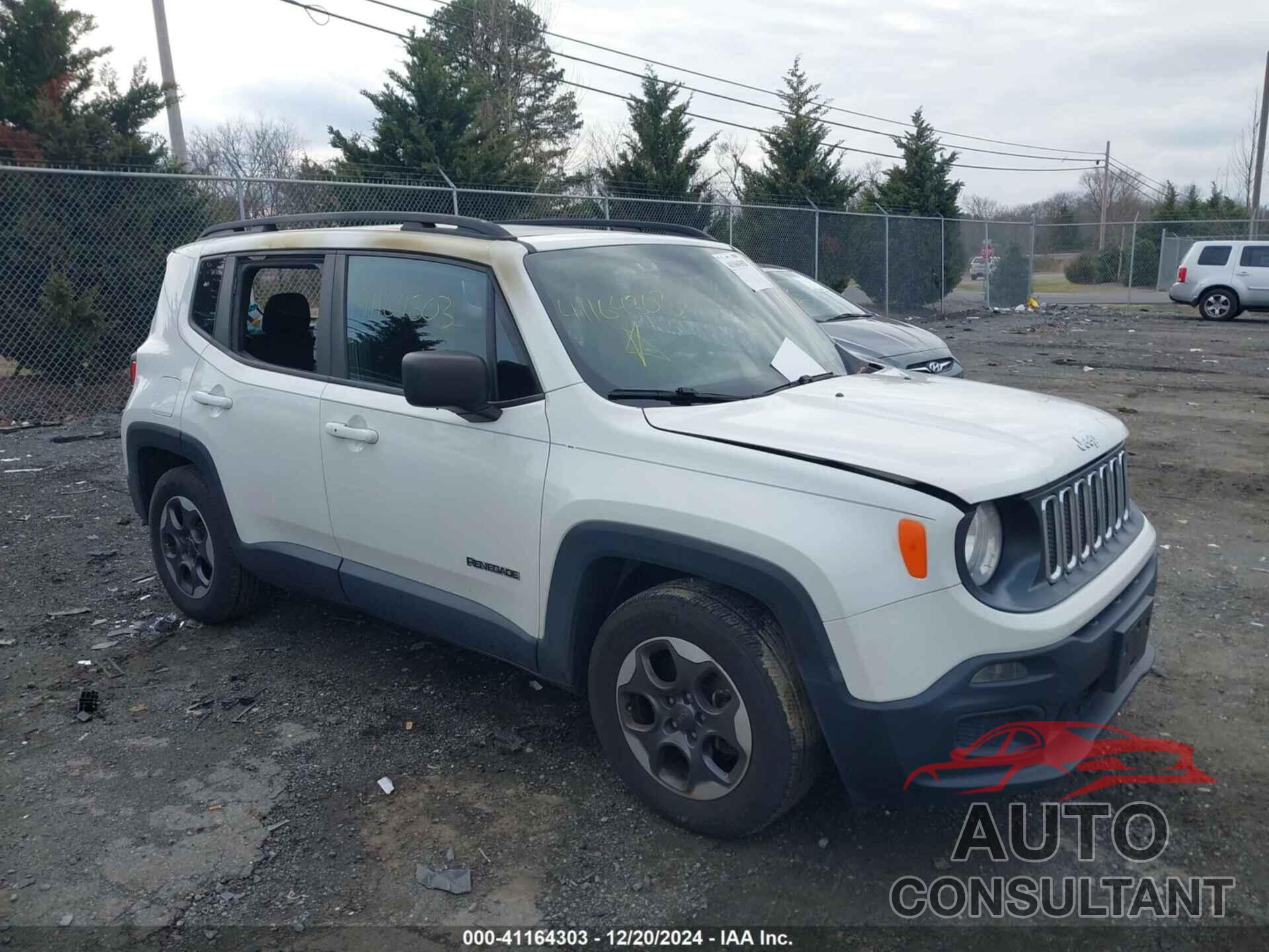 JEEP RENEGADE 2017 - ZACCJAAB4HPE93865