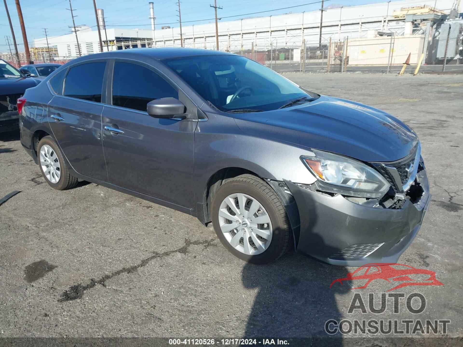 NISSAN SENTRA 2017 - 3N1AB7AP9HY273655