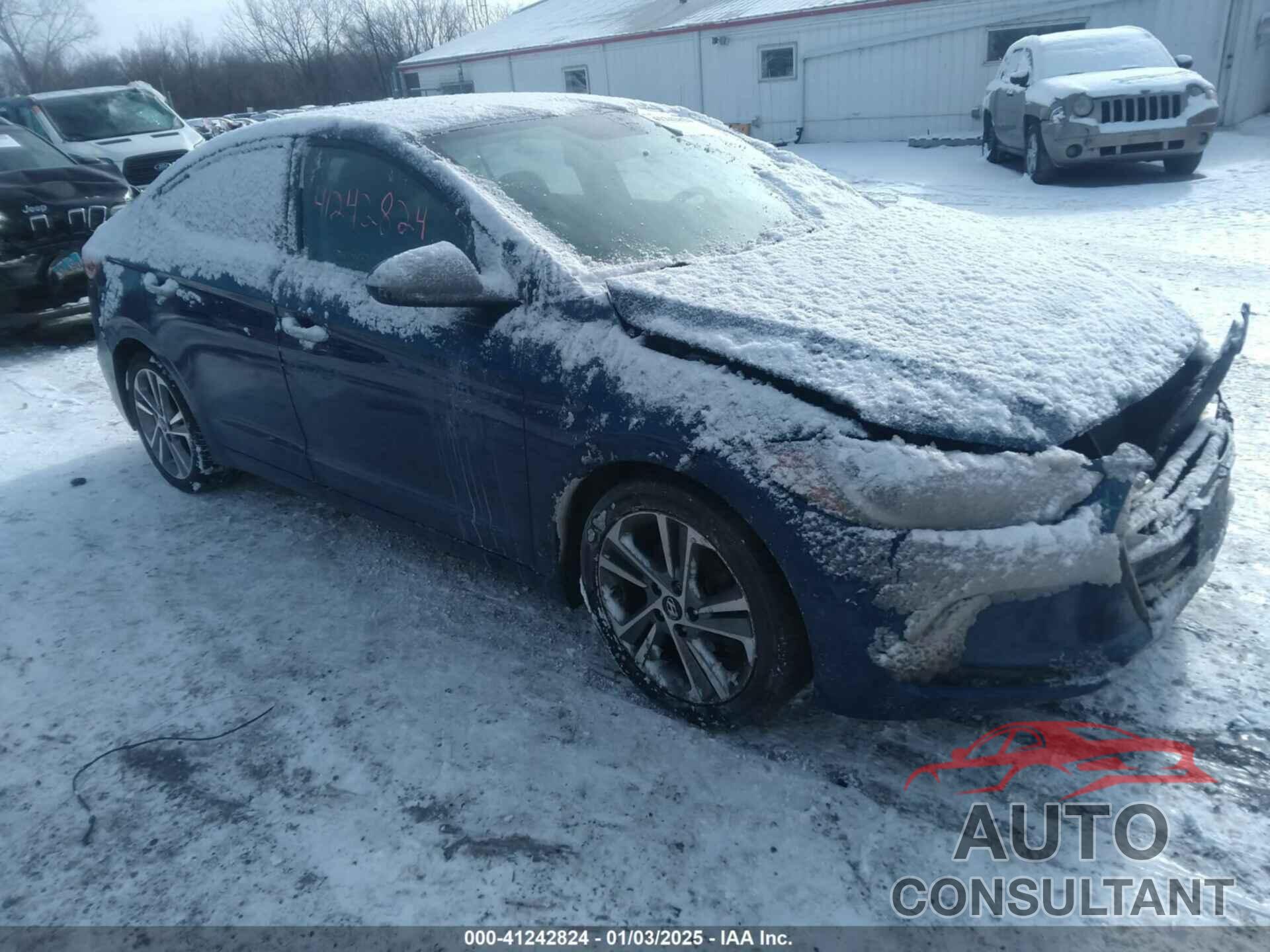 HYUNDAI ELANTRA 2017 - 5NPD84LF3HH035728