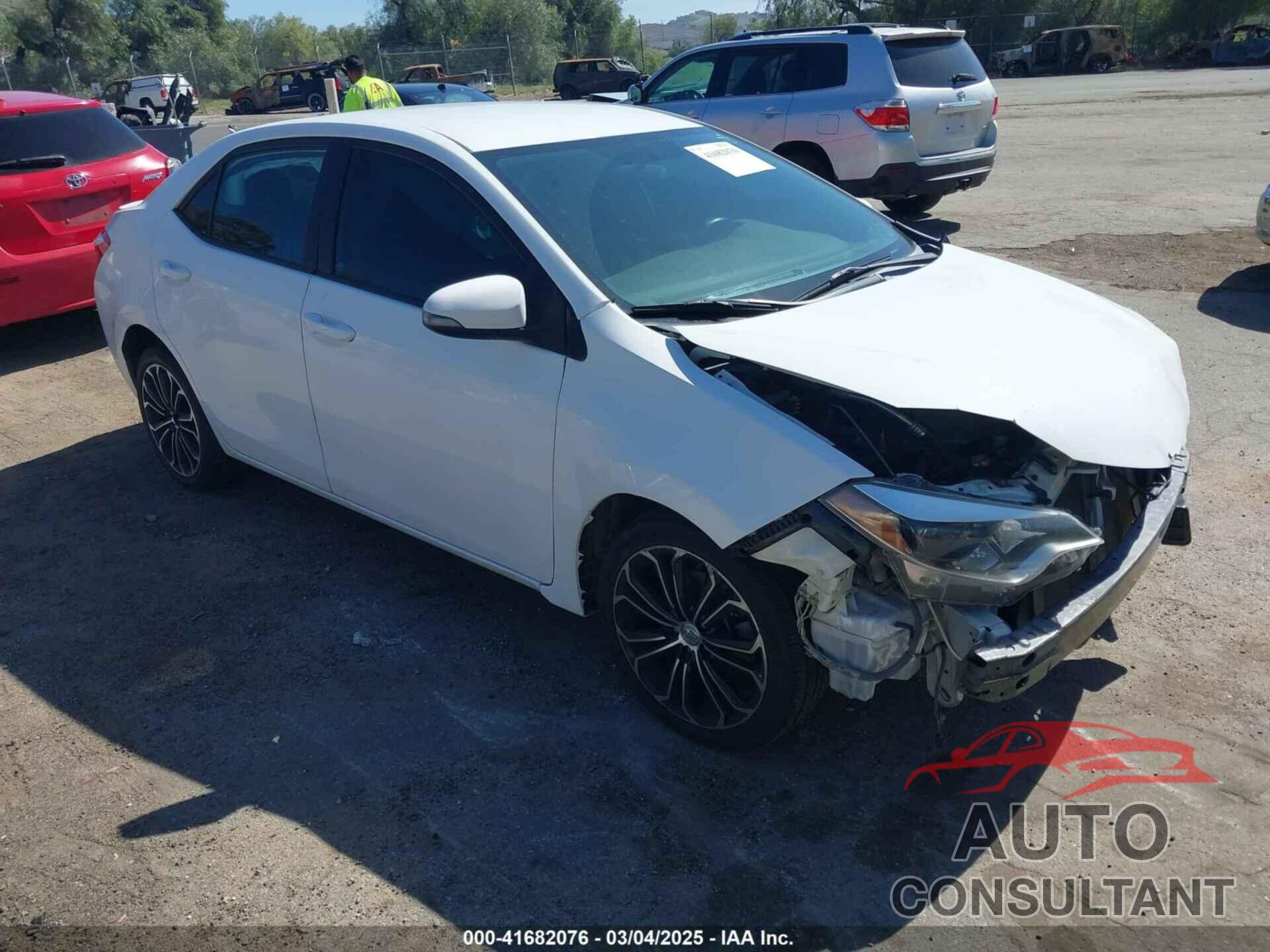 TOYOTA COROLLA 2016 - 5YFBURHE7GP562639