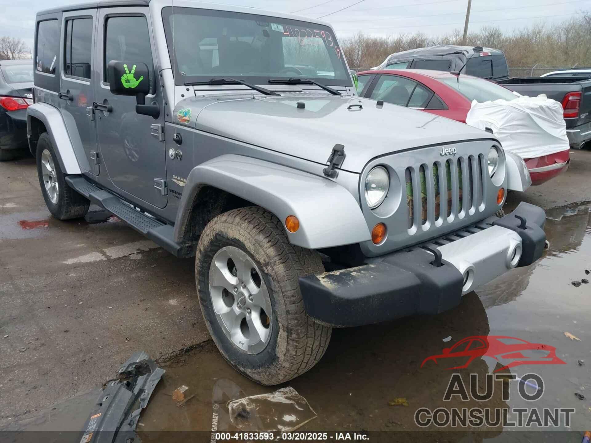 JEEP WRANGLER UNLIMITED 2013 - 1C4BJWEG6DL662720