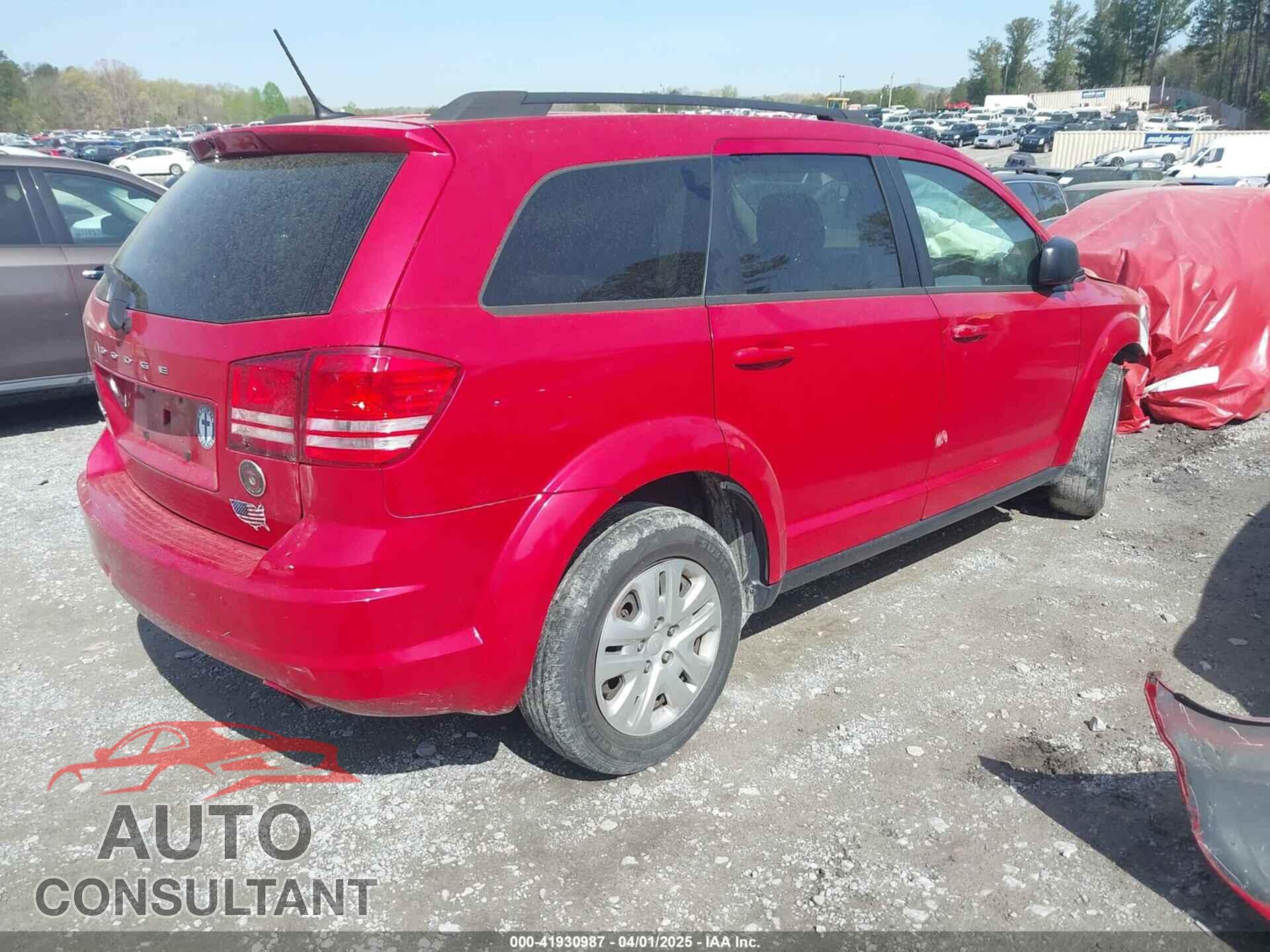 DODGE JOURNEY 2017 - 3C4PDCAB1HT708406