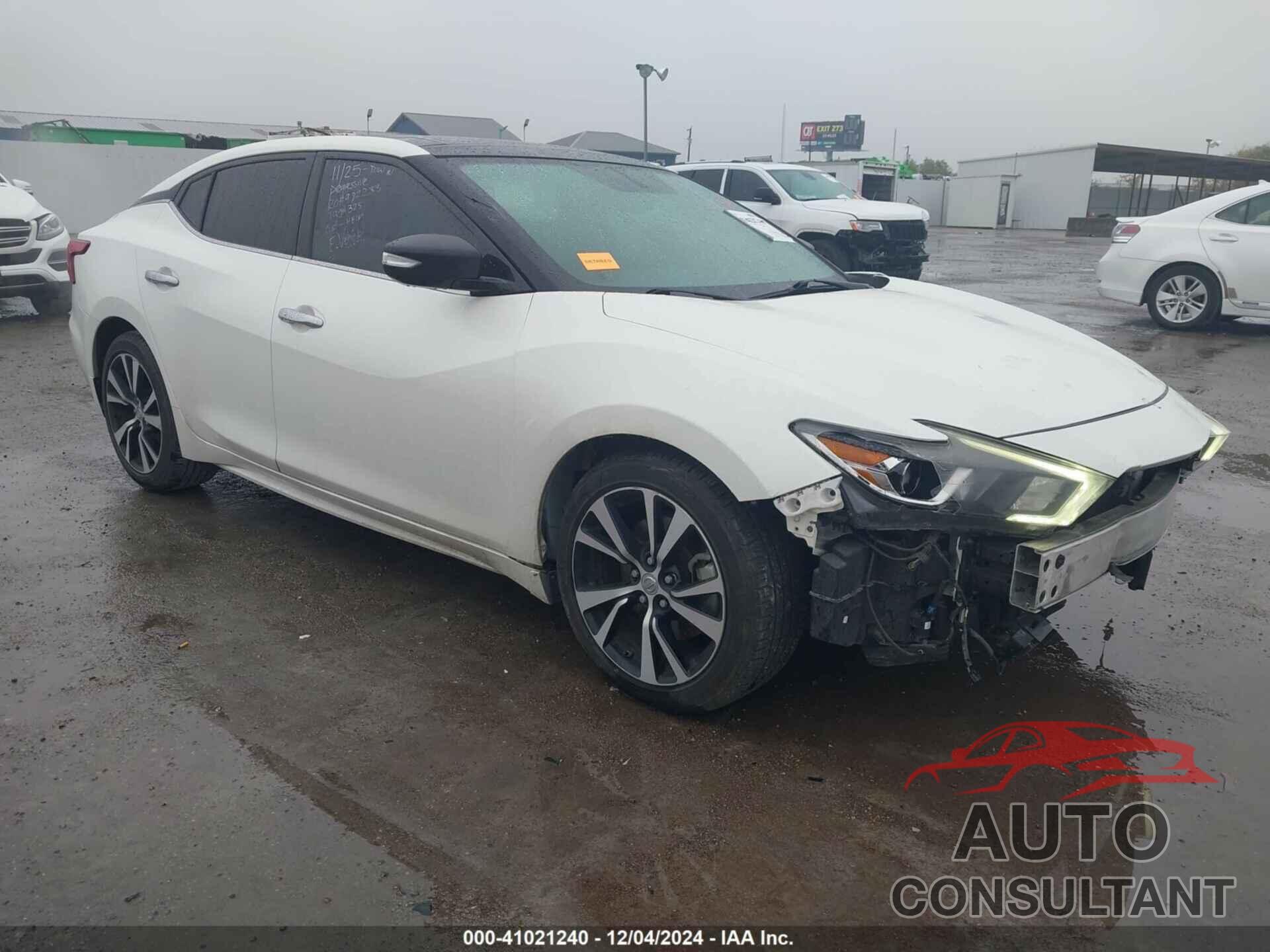 NISSAN MAXIMA 2018 - 1N4AA6AP2JC394106