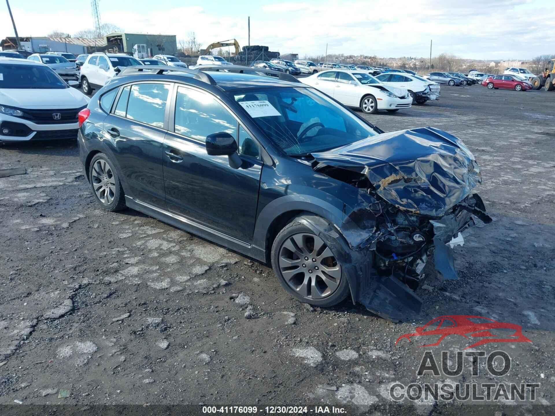 SUBARU IMPREZA 2012 - JF1GPAS63CH222870