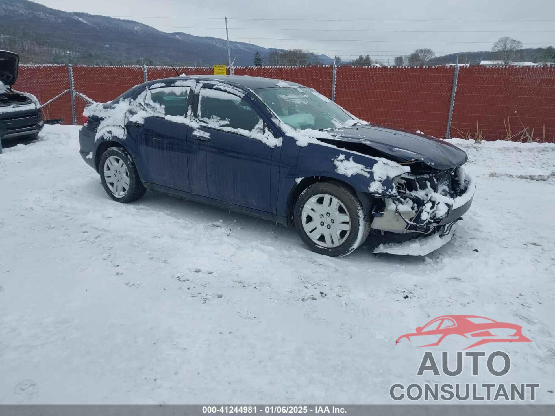 DODGE AVENGER 2013 - 1C3CDZAB6DN634027